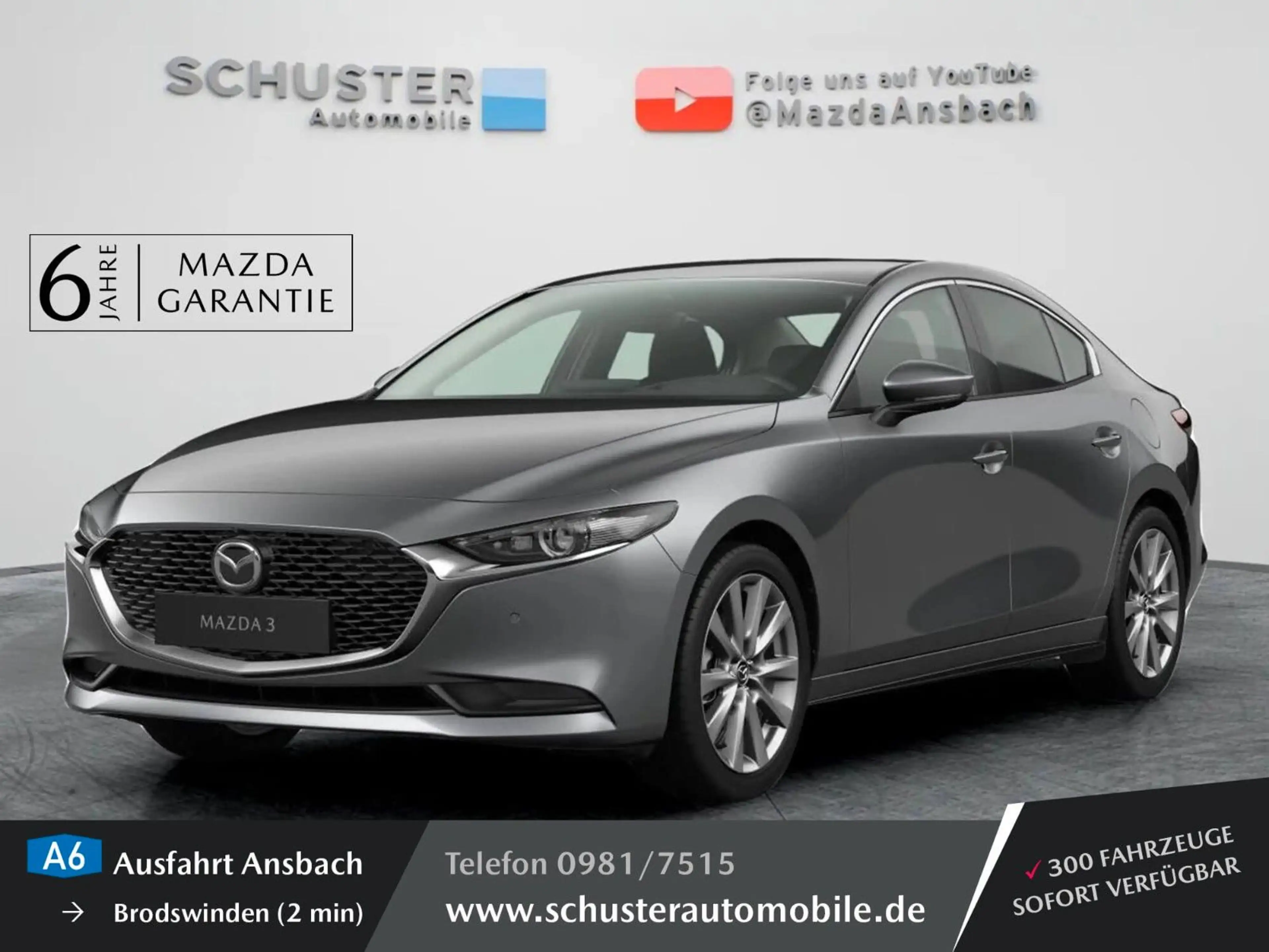 Mazda 3 2027 Fastback AG Excl 140PS 360°-K/Matrix/BOSE — photo 3