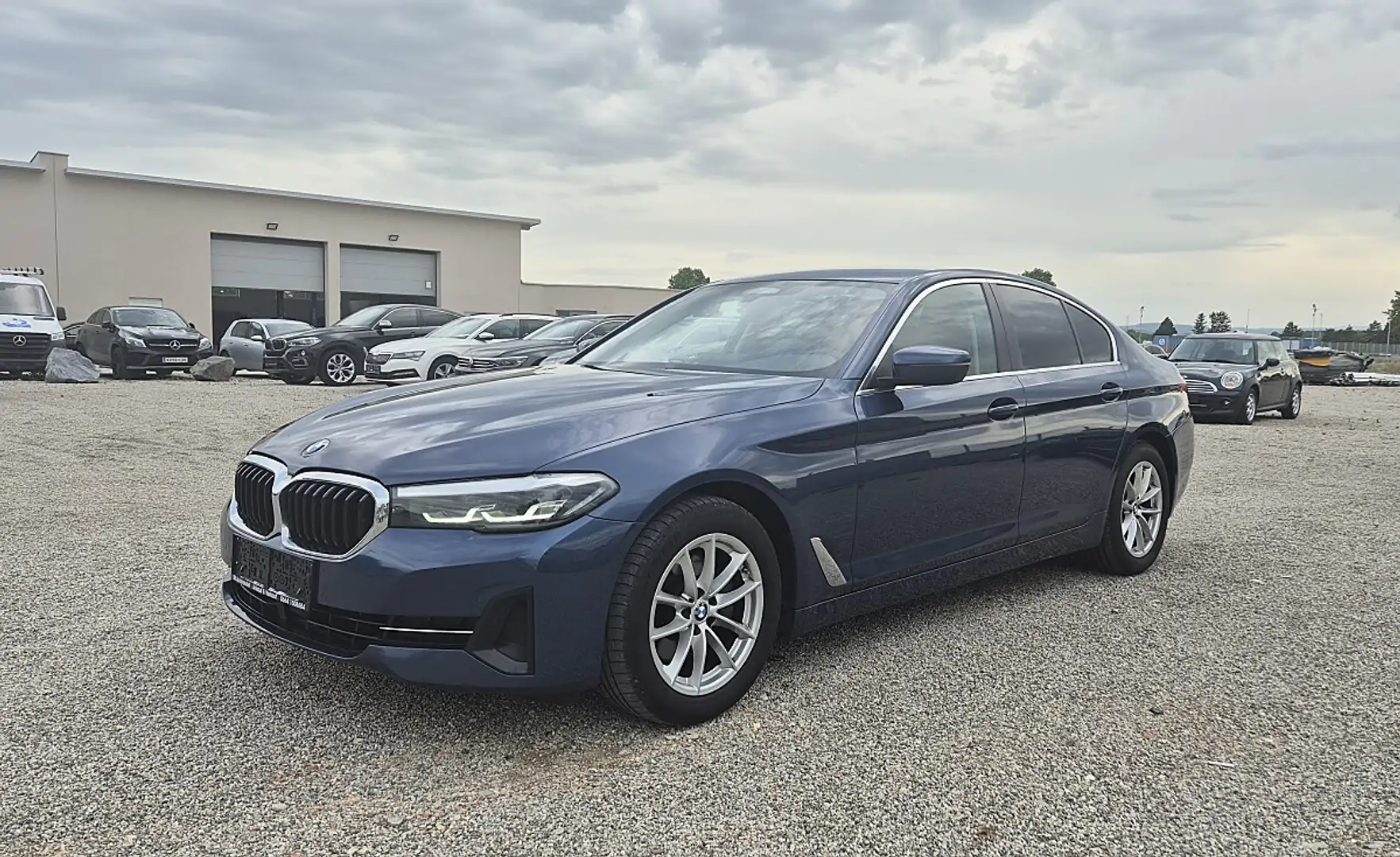 BMW 520 d Aut. Blau - 2