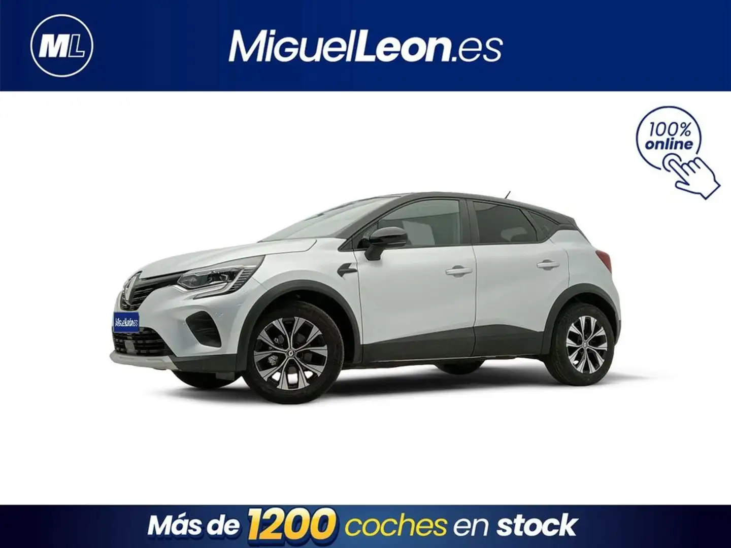 Renault Captur TCe Evolution 74kW GLP Gris - 1