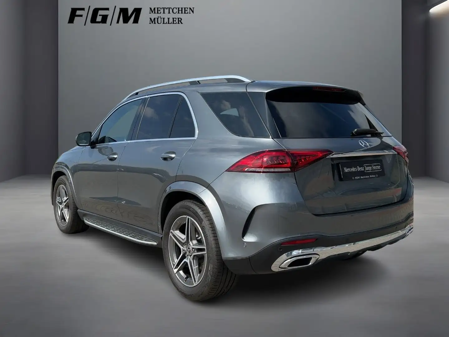 Mercedes-Benz GLE 300 d 4M AMG/Distr/AHK/KeyG/360/Mem/Multibeam Gris - 2