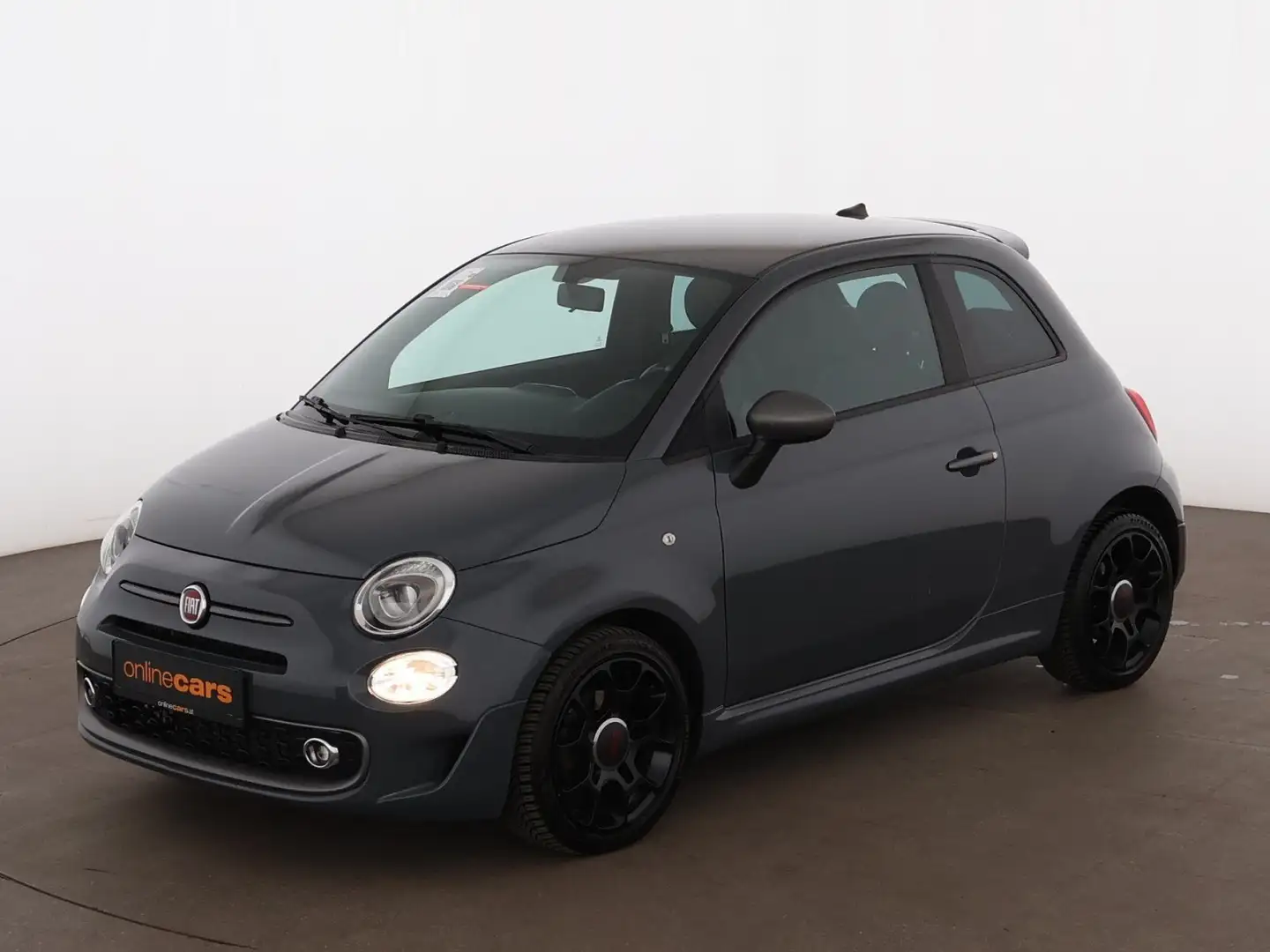 Fiat 500 0.9 TwinAir S LEDER NAVI KLIMA Grau - 2