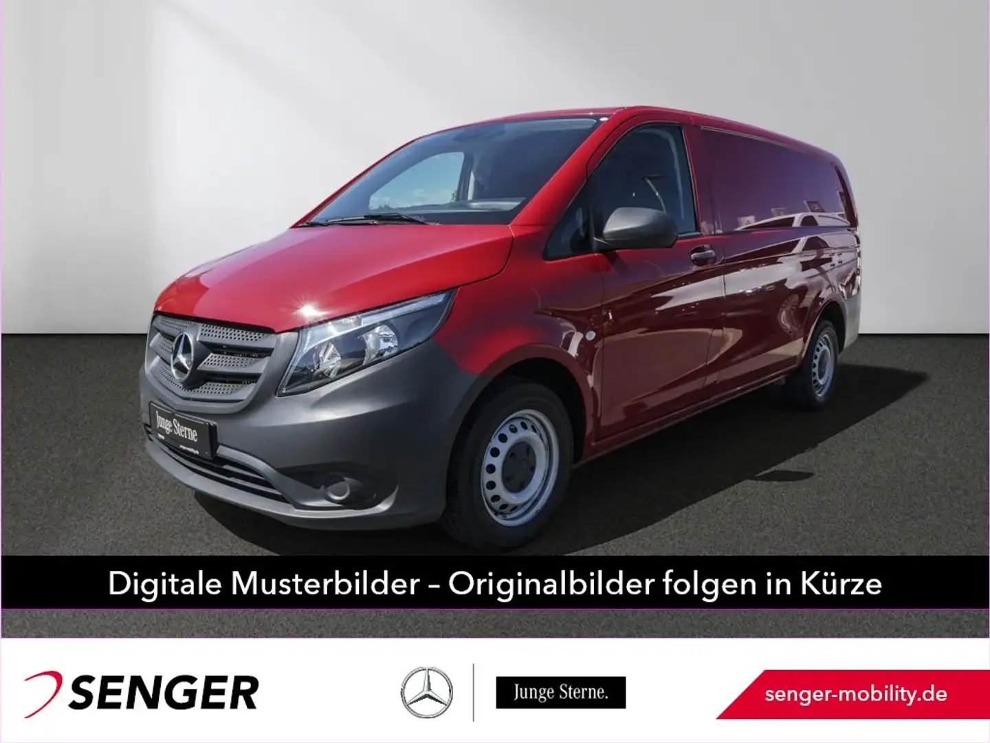Mercedes-Benz Vito 110 CDI Kasten lang Klima Radio AHK Holz Rouge - 1
