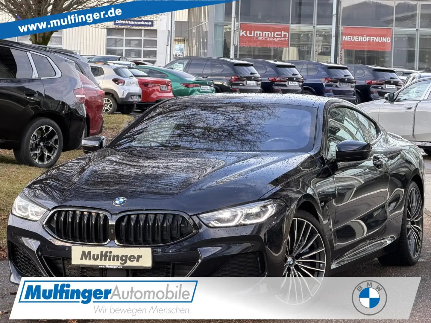 BMW 840 i xDr.M Sport Standh.ACC HUD Soft Sitzbel.20" Noir - 1