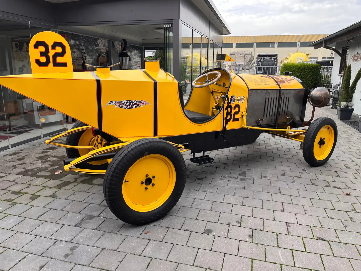 Autres 1911 Marmon Wasp Remace-Special/Rennwagen Indy 5 Jaune - 1