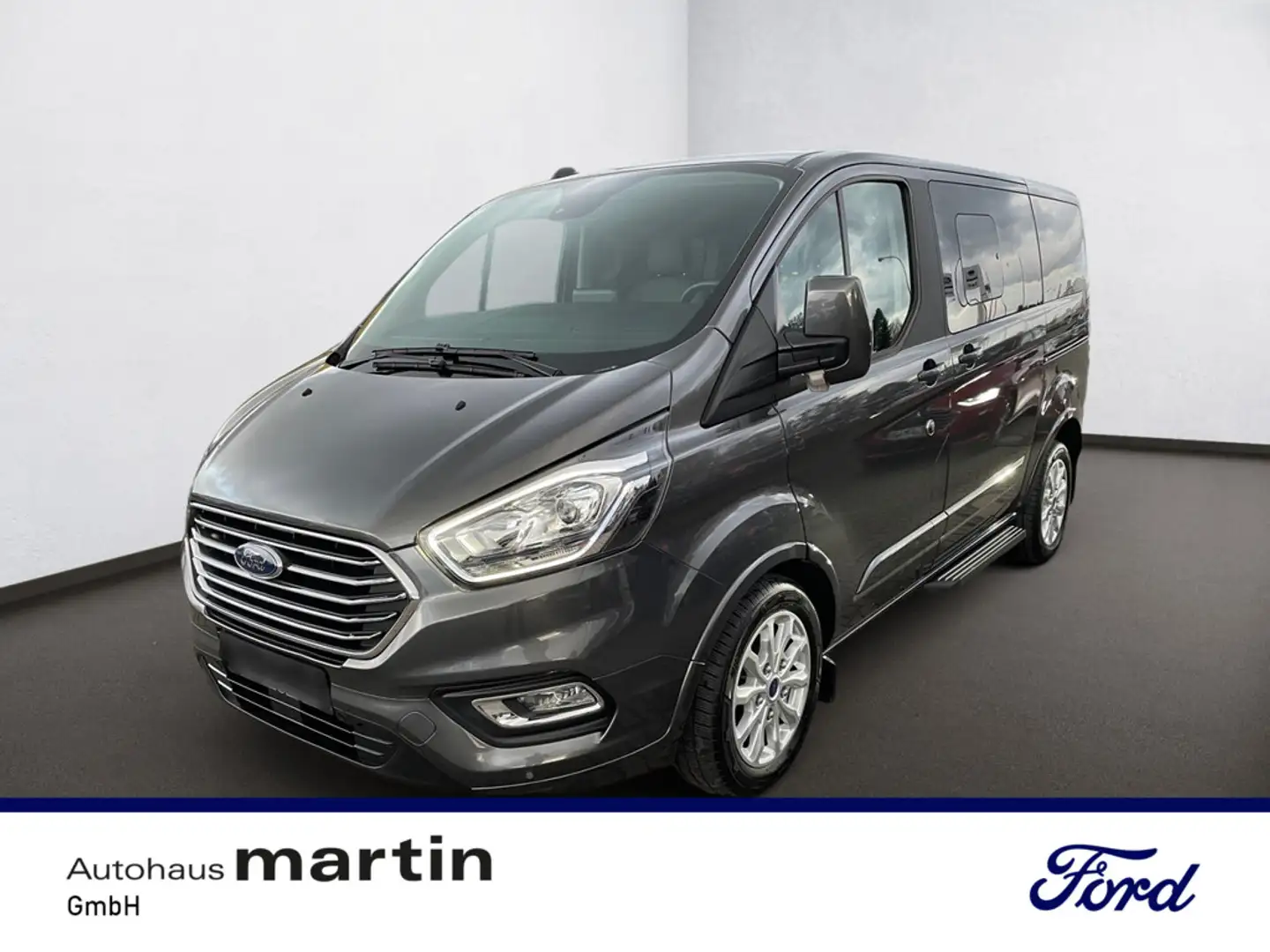 Ford Tourneo Custom 2.0 L1 Titanium X AHK STANDHZ Gris - 1