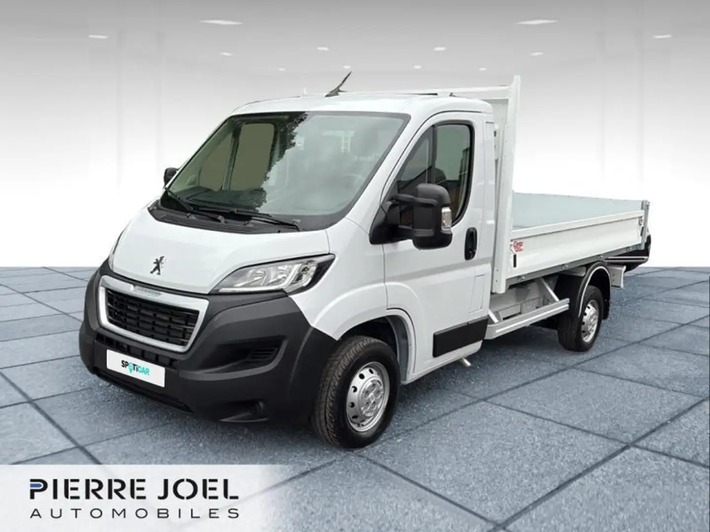 Peugeot Boxer Benne basculante 3.20 m BHDI 1 Blanc - 1