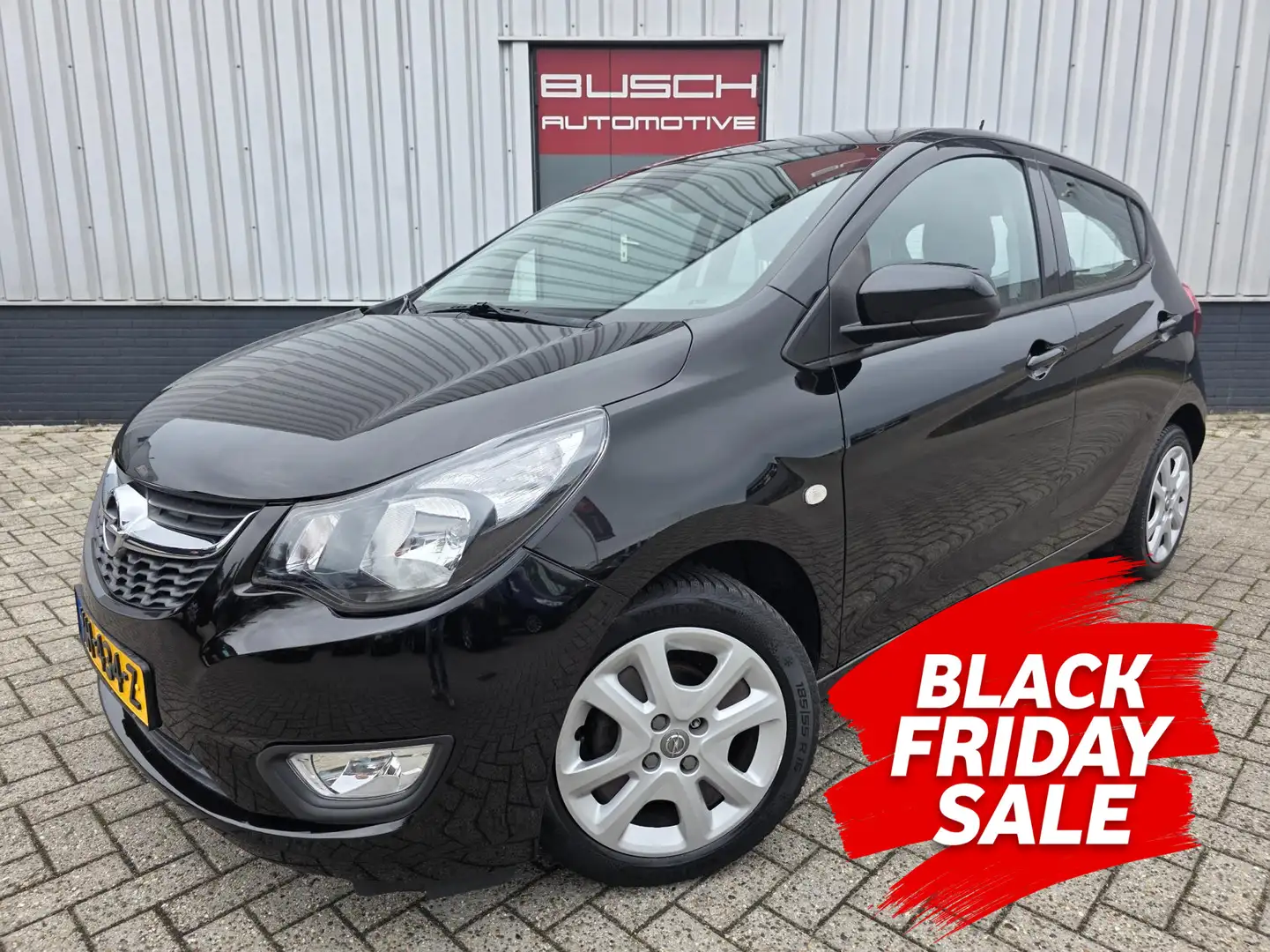 Opel Karl 1.0 ecoFLEX Edition | VAN 2e EIGENAAR | AIRCO | Noir - 1