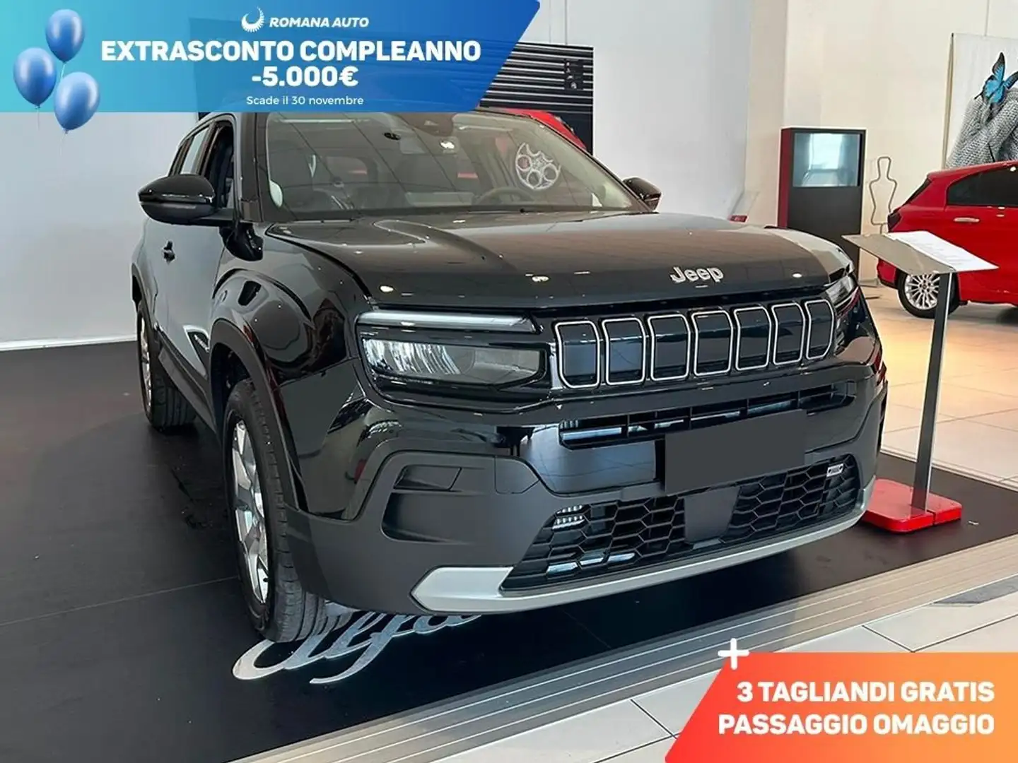 Jeep Avenger 1.2 Turbo Altitude Noir - 1