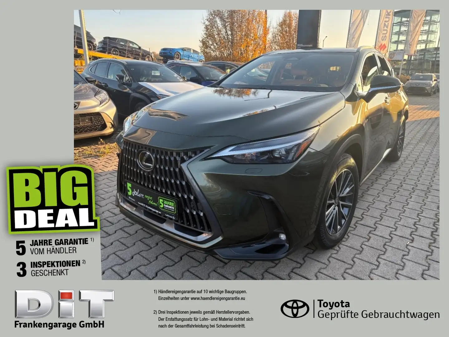 Lexus NX 450h+ Plug-in Hybrid Executive Line LED, 360°K Vert - 1