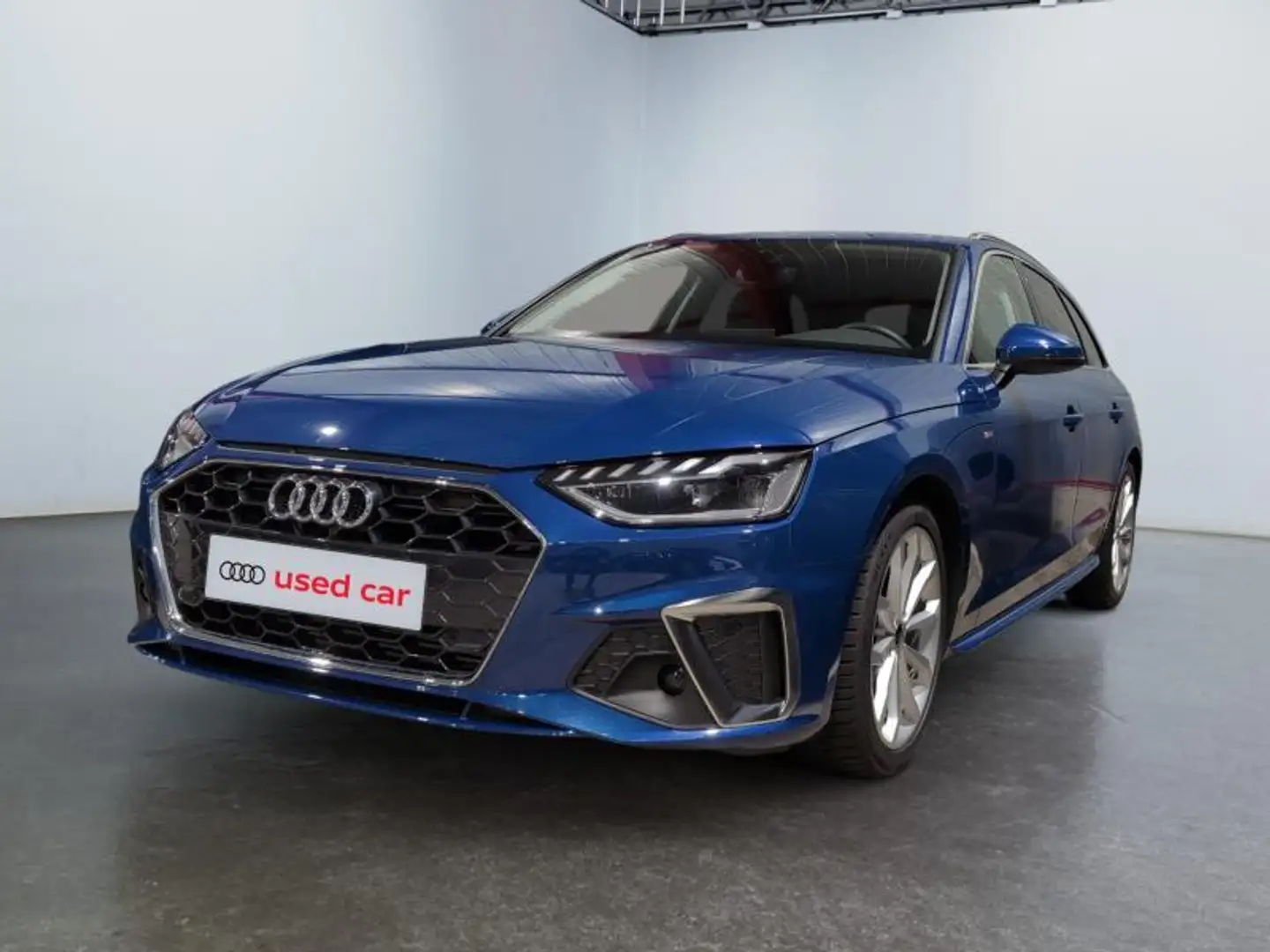 Audi A4 S-LINE * FAIBLE KMS * BOITE AUTO * NAVI * CAMERA * Blauw - 1