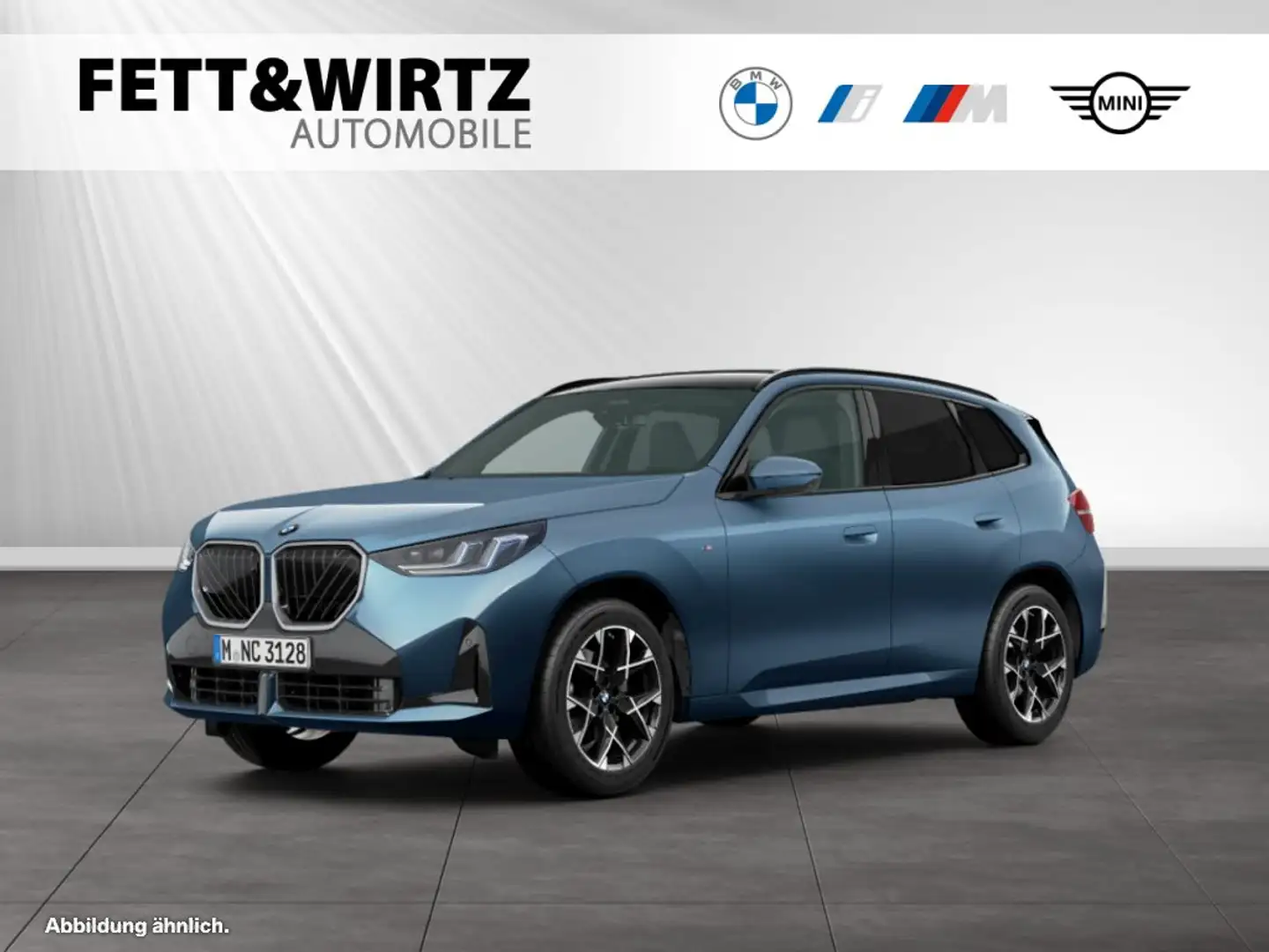 BMW X3 20d xDrive M Sport|Pano|AHK|Harman/Kardon Blau - 1