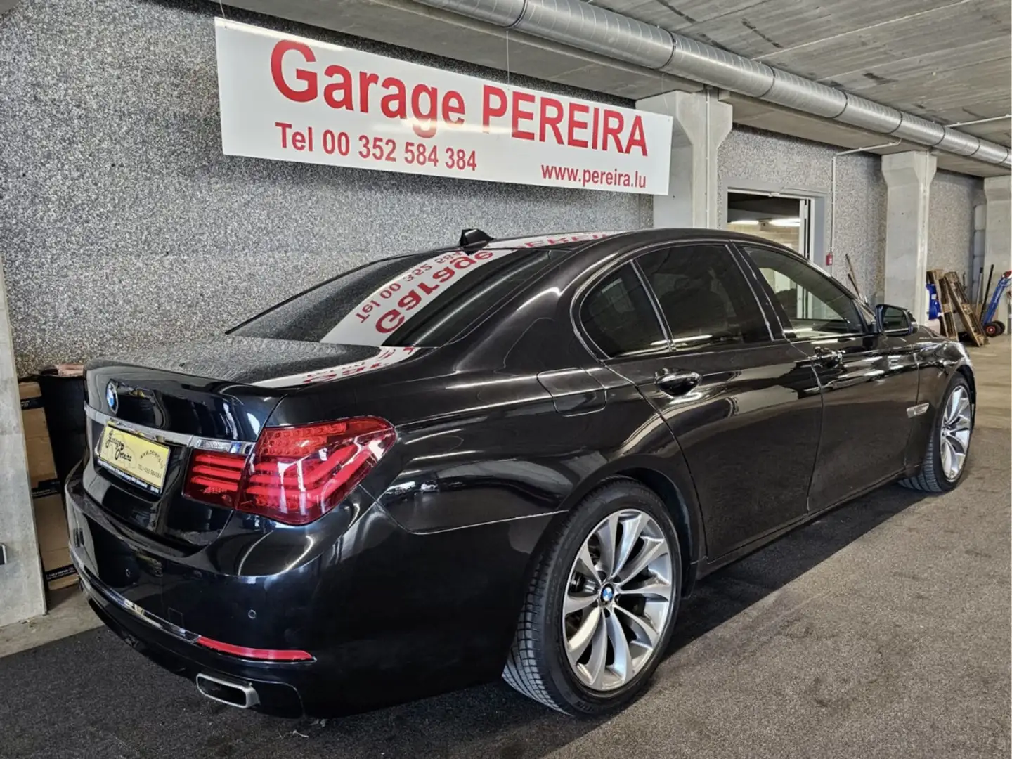 BMW 750 D XDRIVE INDIVIDUAL 1 HAND SOFTCLOSE HEAD UP HARMA Negro - 2