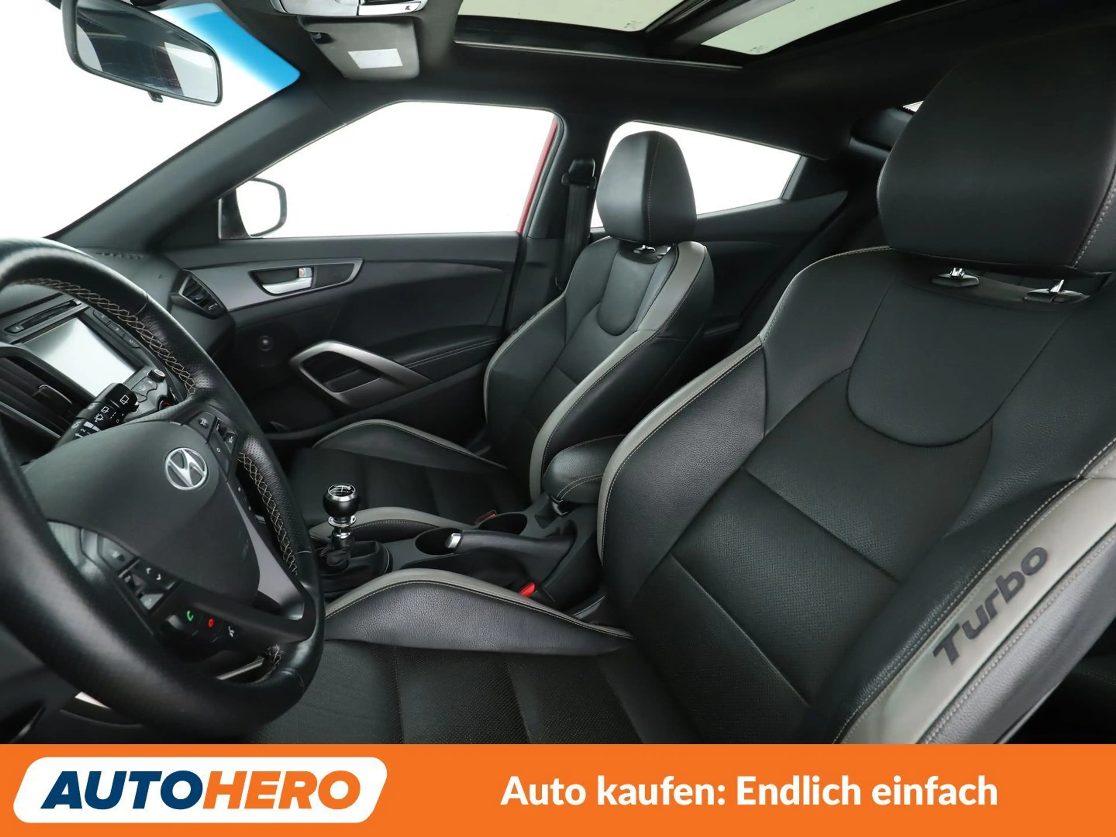 Hyundai VELOSTER 1.6 TGDI Premium *NAVI*XENON*TEMPO*PDC*SHZ*ALU* — photo 10