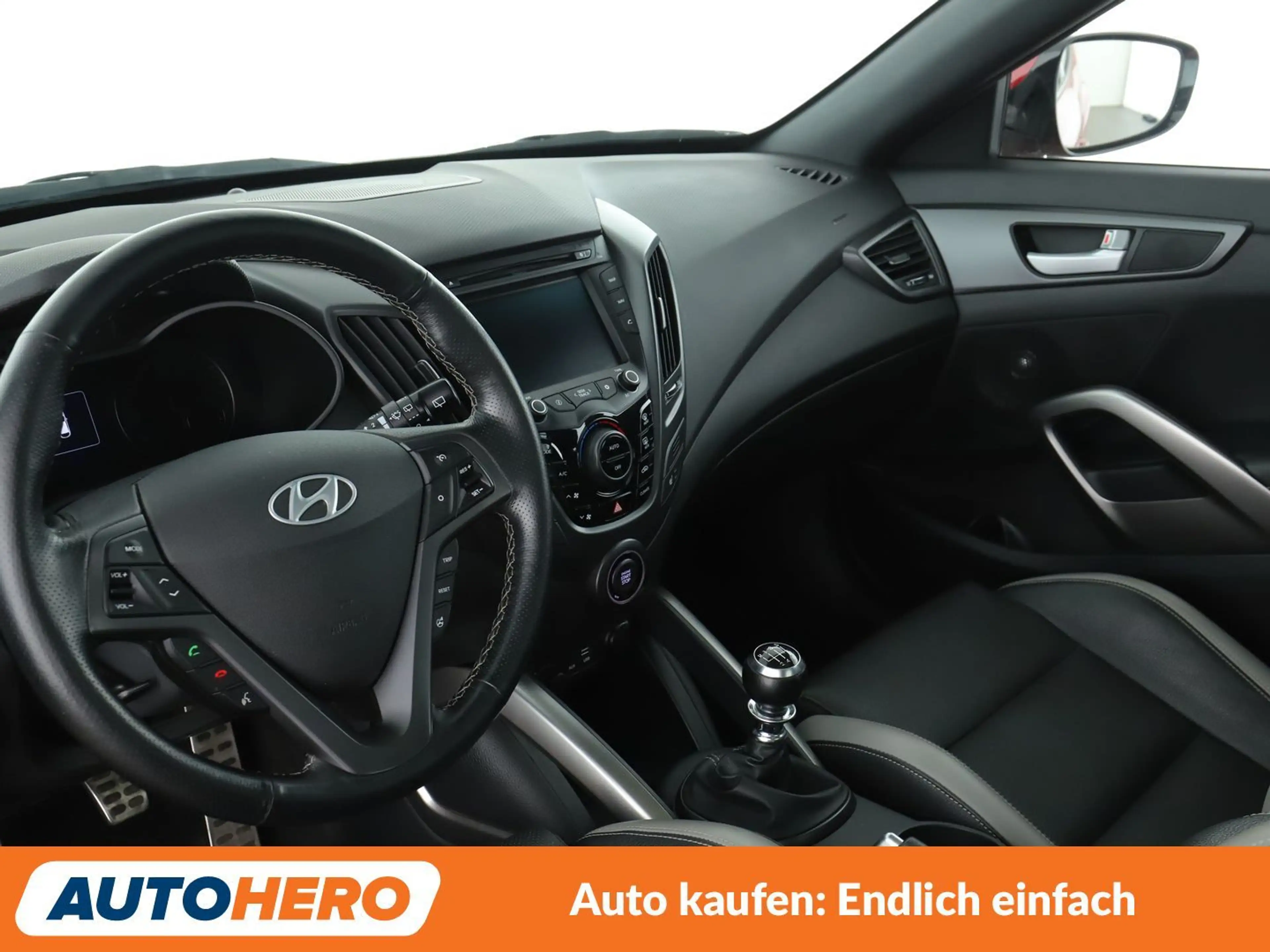 Hyundai VELOSTER 1.6 TGDI Premium *NAVI*XENON*TEMPO*PDC*SHZ*ALU* — photo 11
