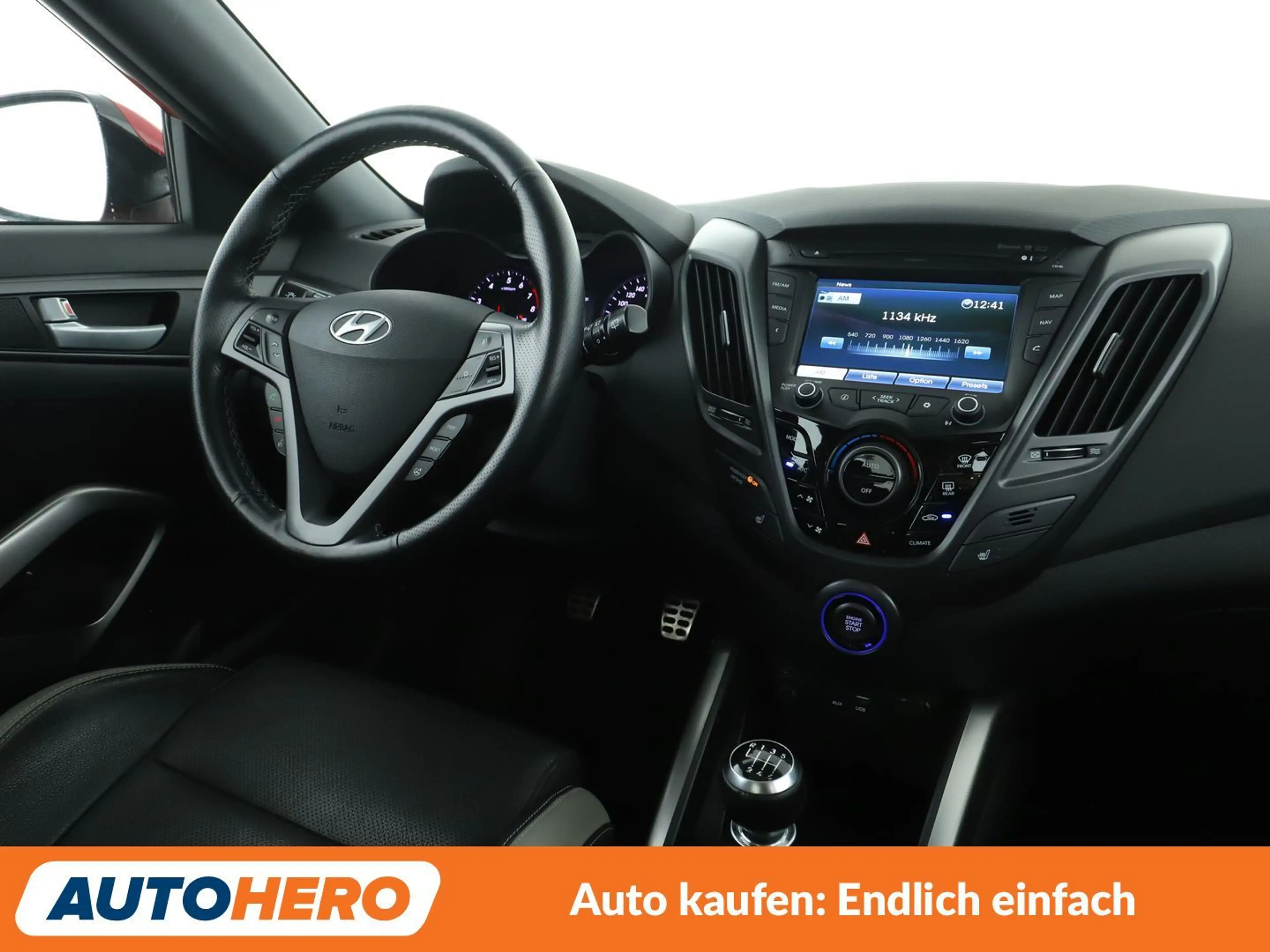 Hyundai VELOSTER 1.6 TGDI Premium *NAVI*XENON*TEMPO*PDC*SHZ*ALU* — photo 13