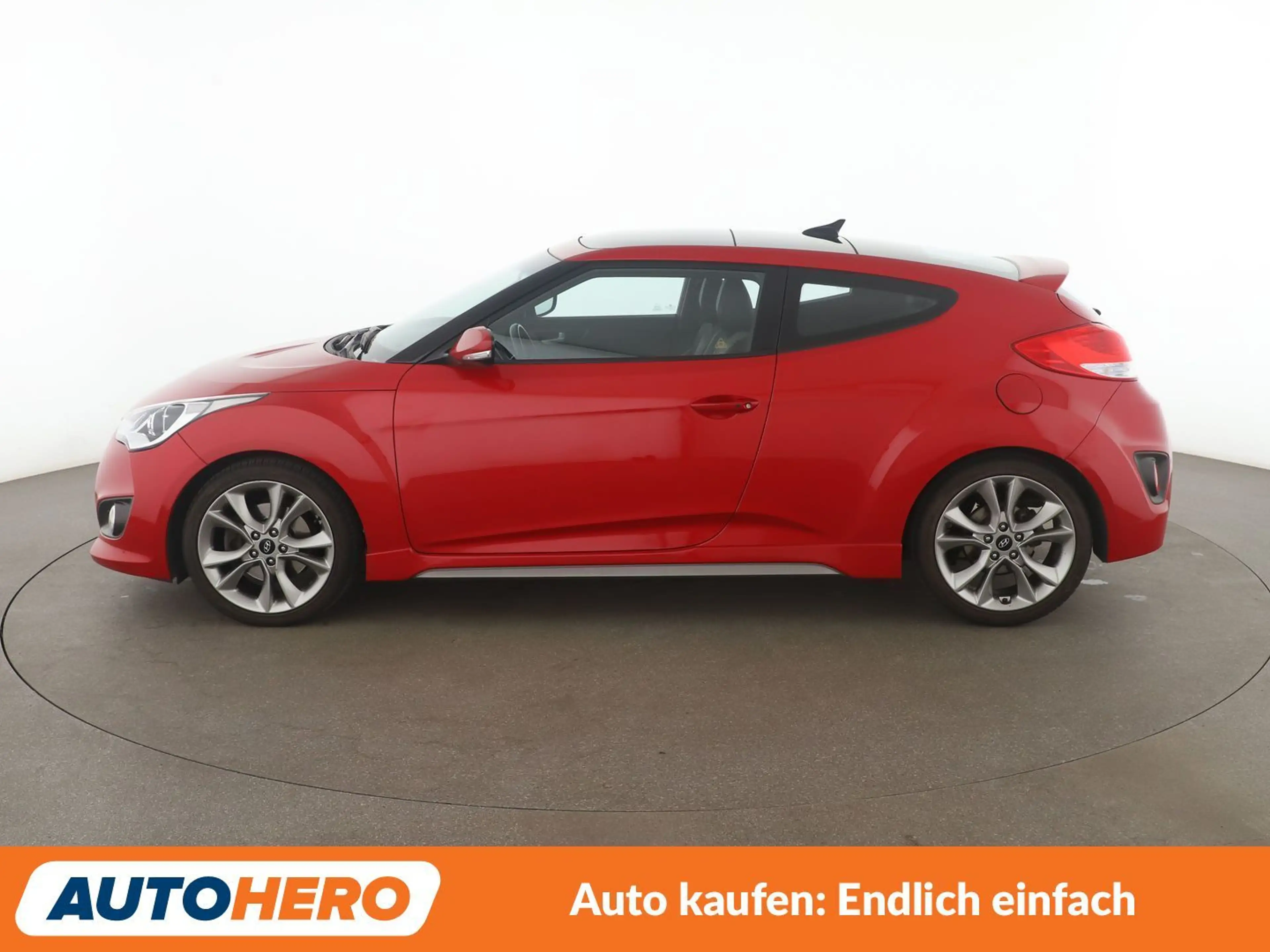 Hyundai VELOSTER 1.6 TGDI Premium *NAVI*XENON*TEMPO*PDC*SHZ*ALU* — photo 3