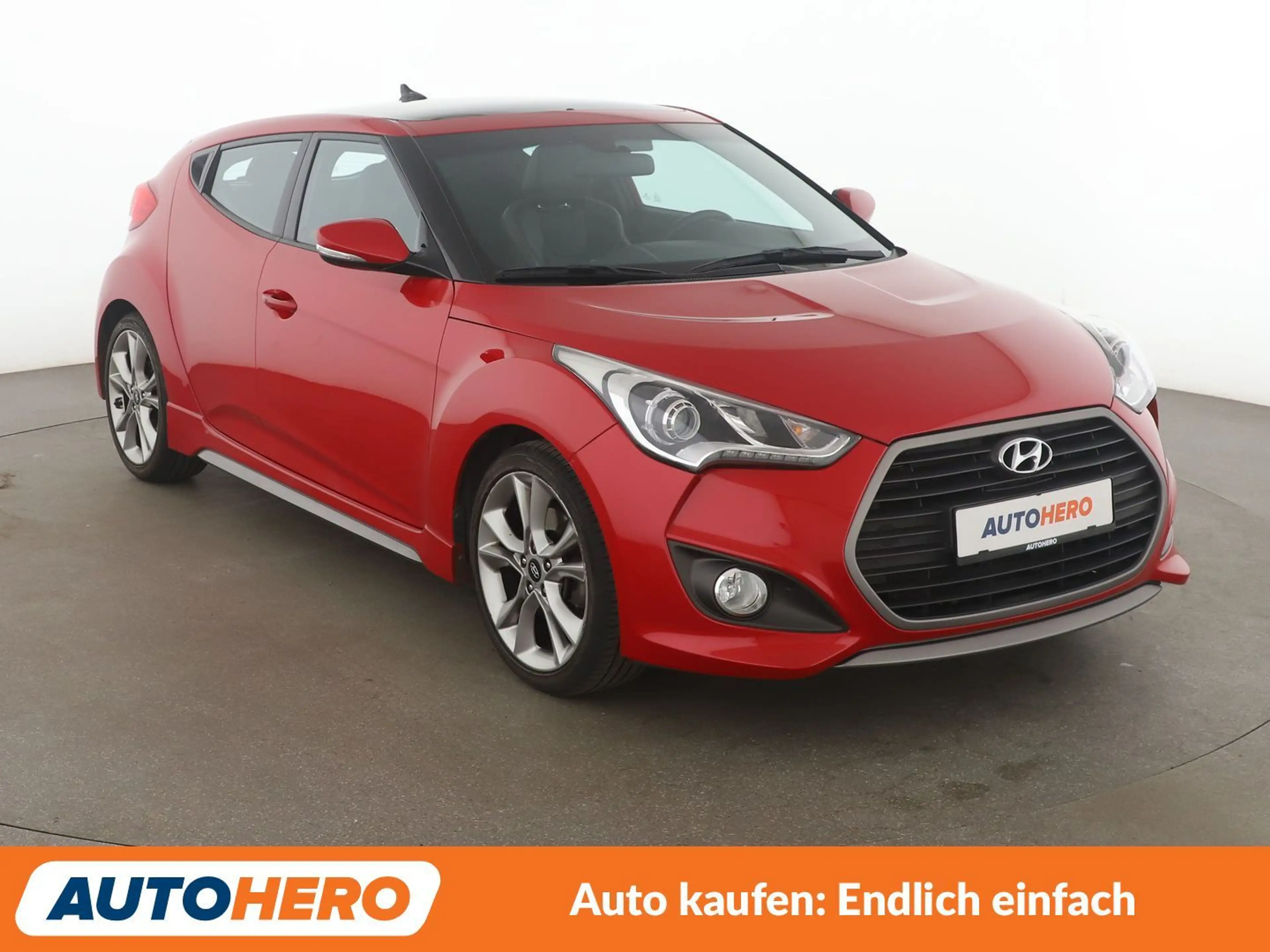 Hyundai VELOSTER 1.6 TGDI Premium *NAVI*XENON*TEMPO*PDC*SHZ*ALU* — photo 8