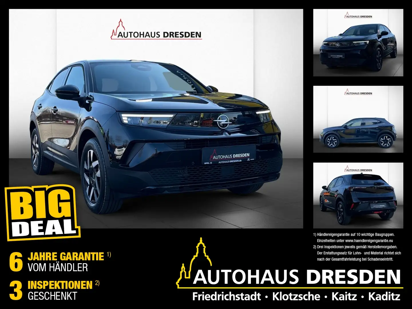 Opel Mokka 1.2 Turbo *Facelift*ACC*NAVI*SHZ* Schwarz - 1