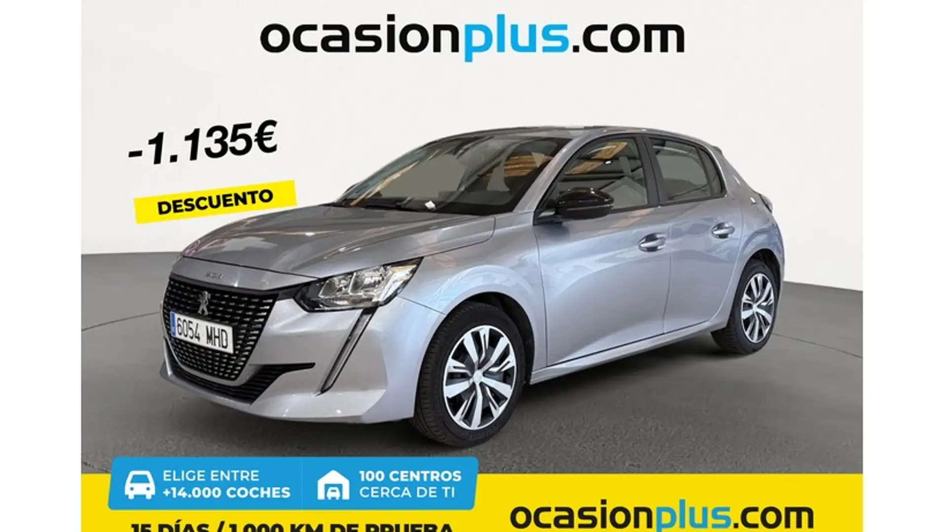 Peugeot 208 1.2 Puretech S&S Active Pack 100 Gris - 1