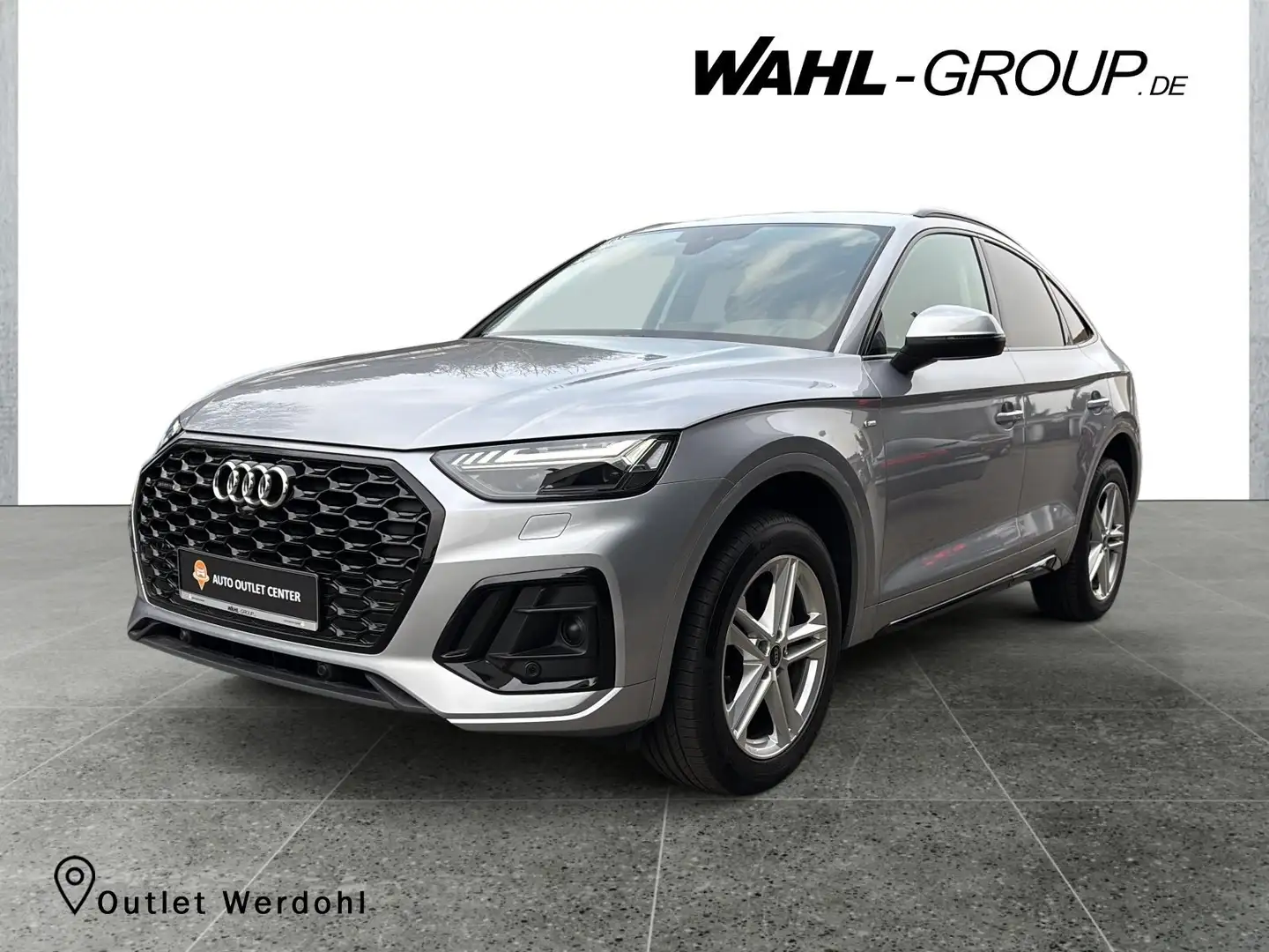 Audi Q5 2.0 TDI QUATTRO S LINE*NAVI*AHK*KAMERA*PANO-DACH* Silber - 1