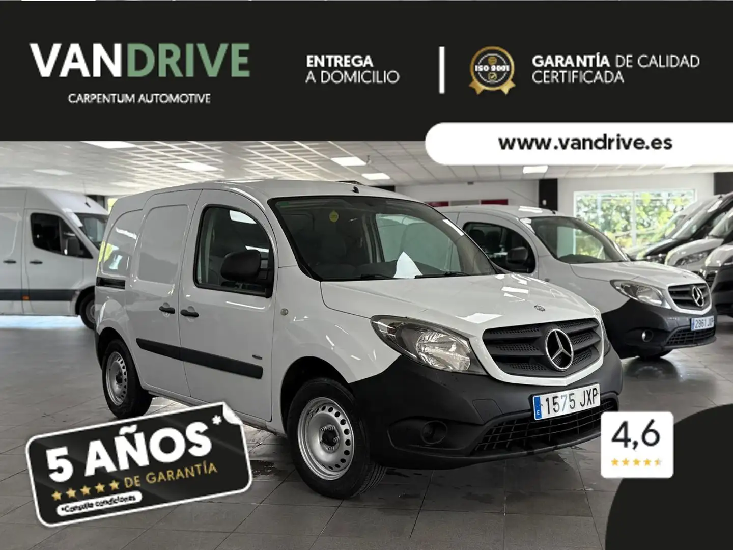 Mercedes-Benz Citan N1 Furgón 109CDI BE Largo Weiß - 1