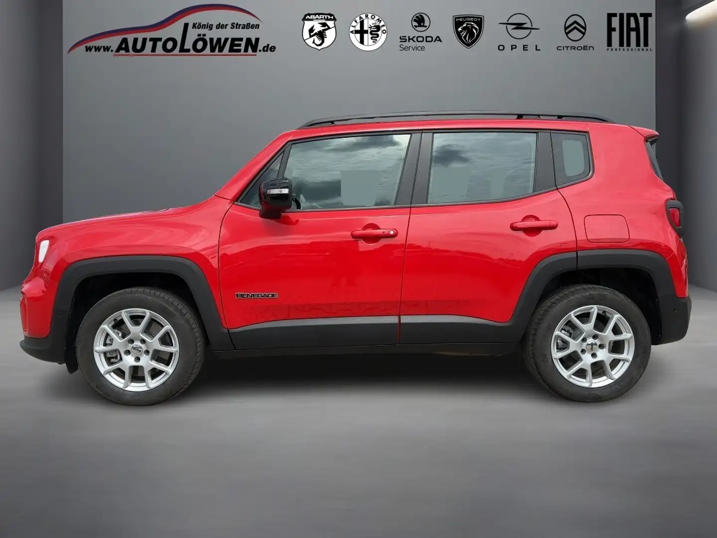 Jeep Renegade 1.3 Plug-In Hybrid Limited (EURO 6d) Rouge - 2