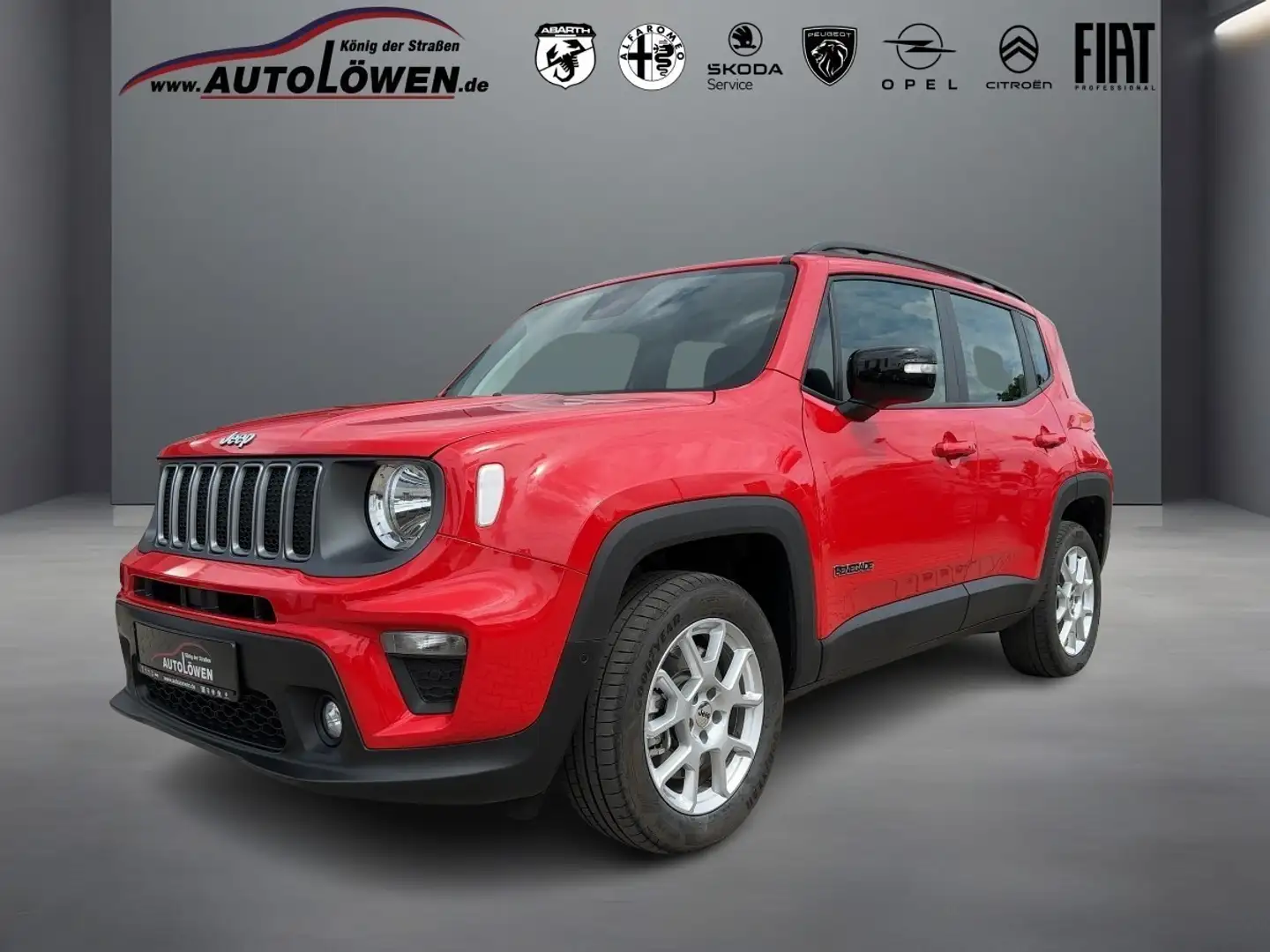 Jeep Renegade 1.3 Plug-In Hybrid Limited (EURO 6d) Rouge - 1