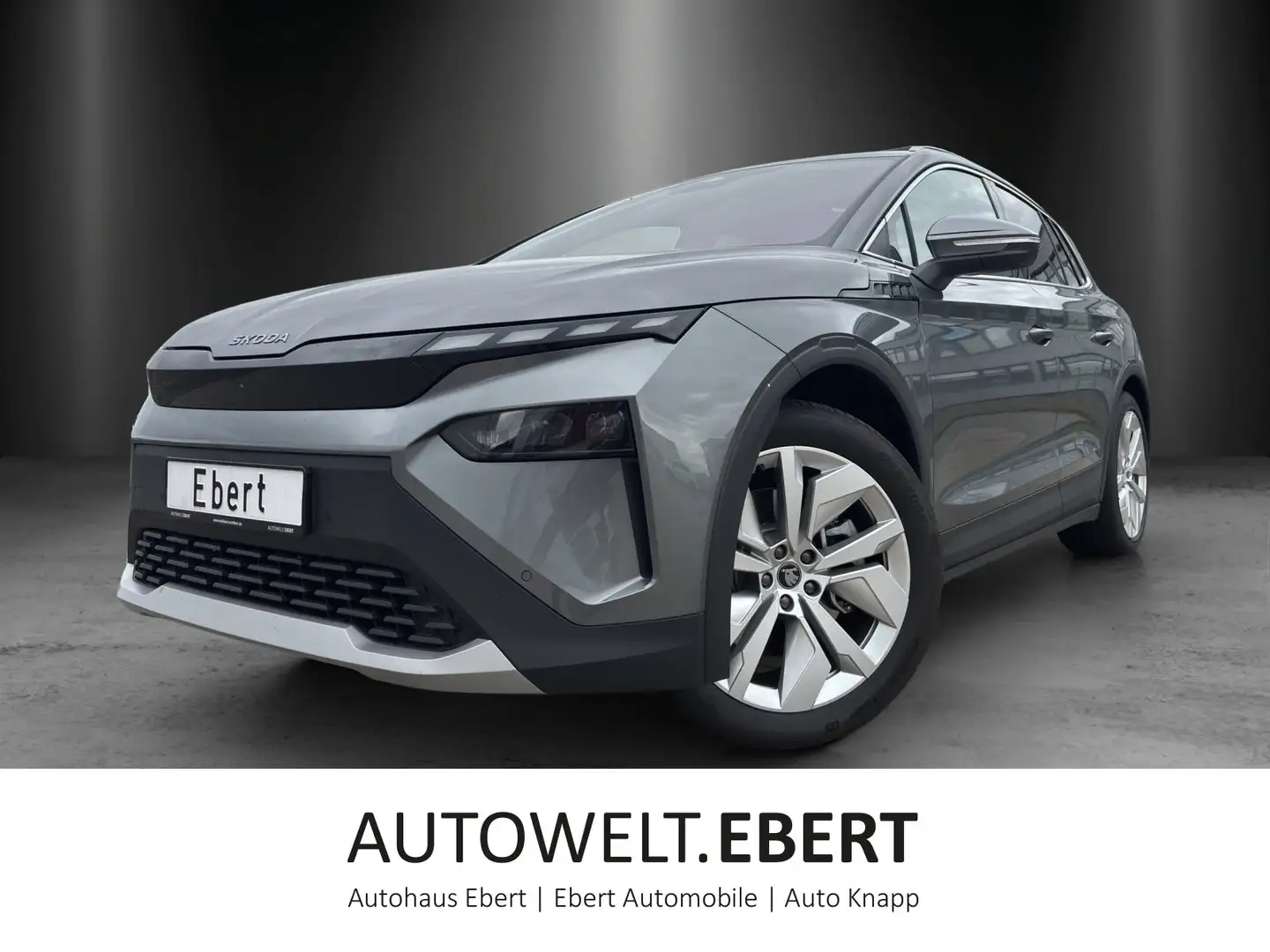 Skoda Elroq 85 Alpha 82 kWh 210 kW/AHK/LED/NAVI/360G Šedá - 1