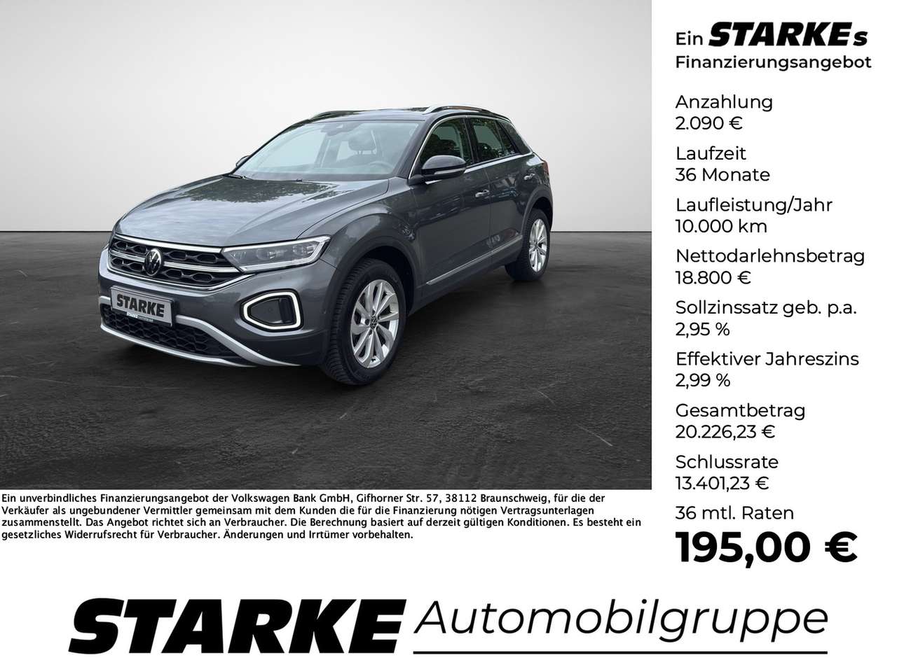 Volkswagen T-Roc 2022 — 1.0 TSI Style AHK Pano Sitzkomfort-Paket