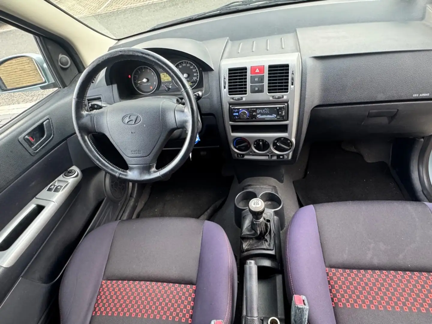 Hyundai Getz 1.3i GLS Motion AIRCO LMV RIJDT GOED 2DE EIG. NAP Kék - 2
