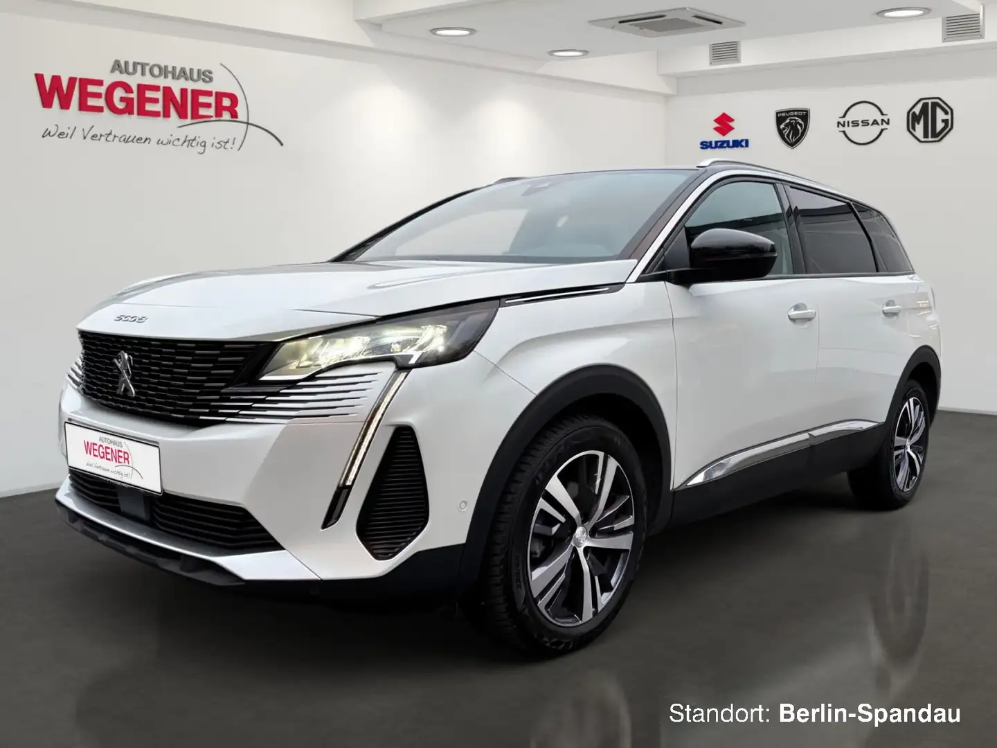 Peugeot 5008 Allure Pack PureTech 130 EAT8 *Kamera*SHZ* Blanc - 1