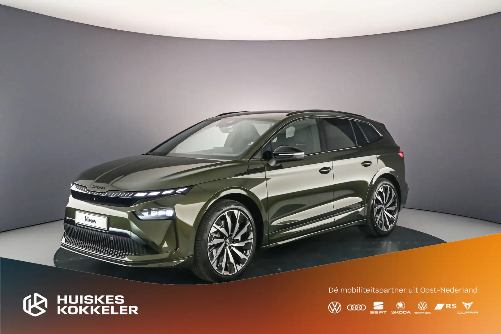 Skoda Enyaq Elektromotor 82 kWh 286pk Sportline Verde - 1