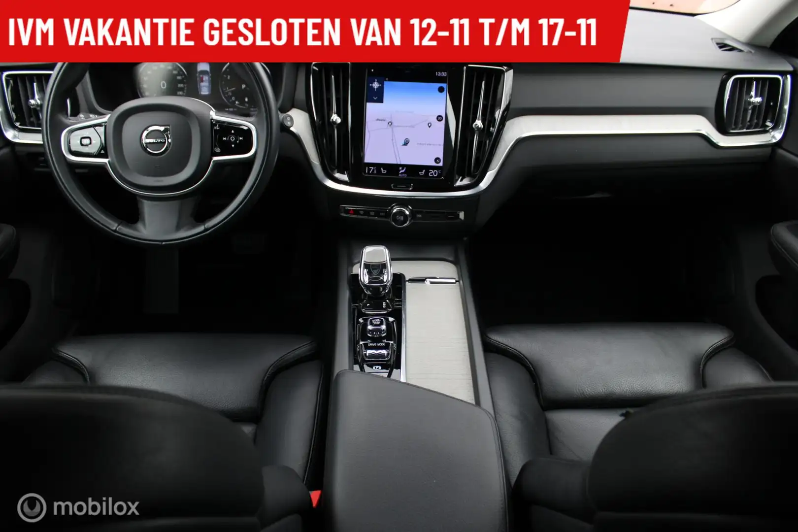 Volvo V60 2.0 B4 Inscription 200 pk, Leer, Memory, stoel + s Blauw - 2