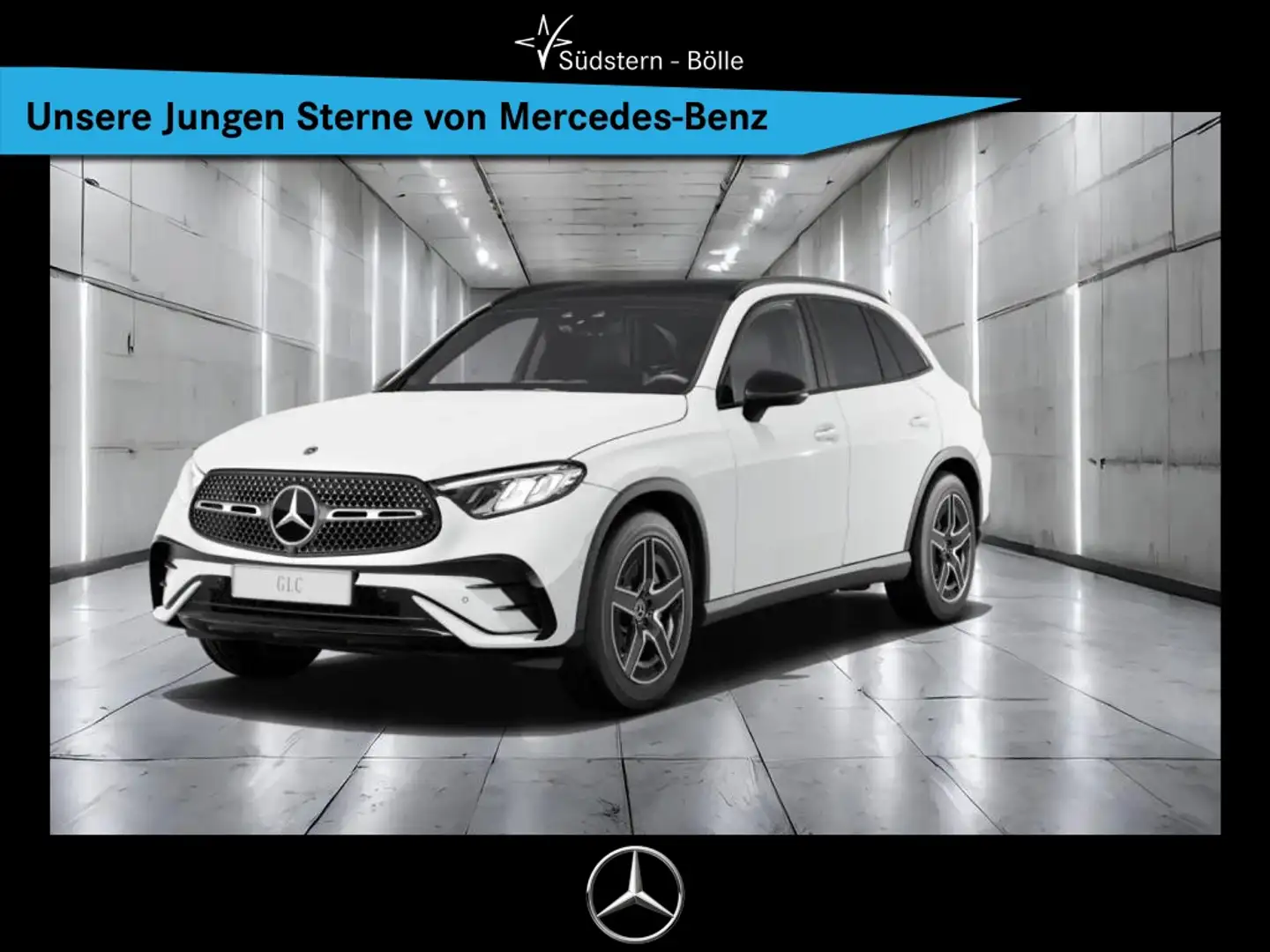Mercedes-Benz GLC 220 d 4M +AMG+DISTRO+SHZ+MEMORY+NAVI+AHK+PDC Blanc - 1