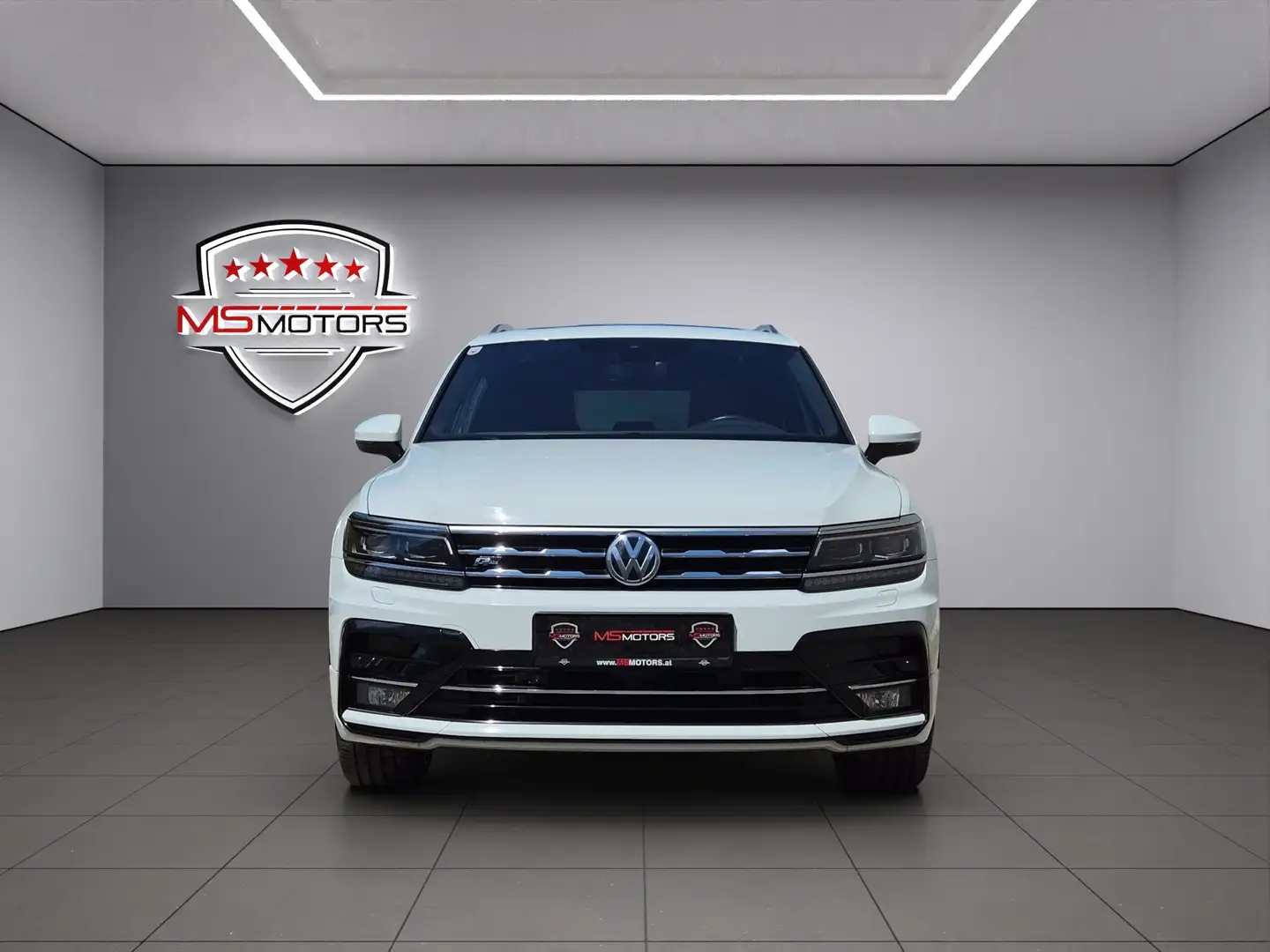 Volkswagen Tiguan Allspace 4Motion*R-LINE*7 SITZER*PANO*HEAD UP*1.BESITZ Weiß - 2