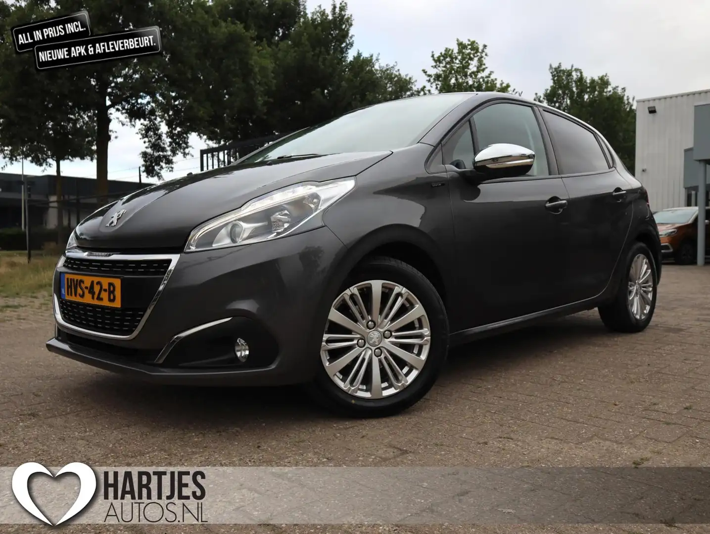 Peugeot 208 1.2 PureTech Signature 5drs. (Vol-Opties!) Grijs - 1