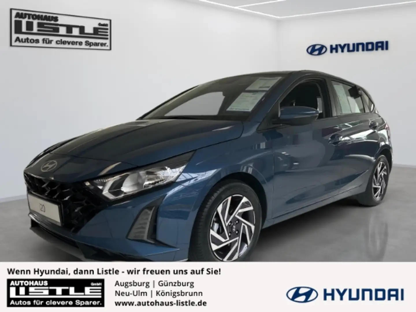 Hyundai i20 (MY25) 1.0 T-GDI (100 PS) 6-MT 2WD Trend Navi Digi Blau - 1