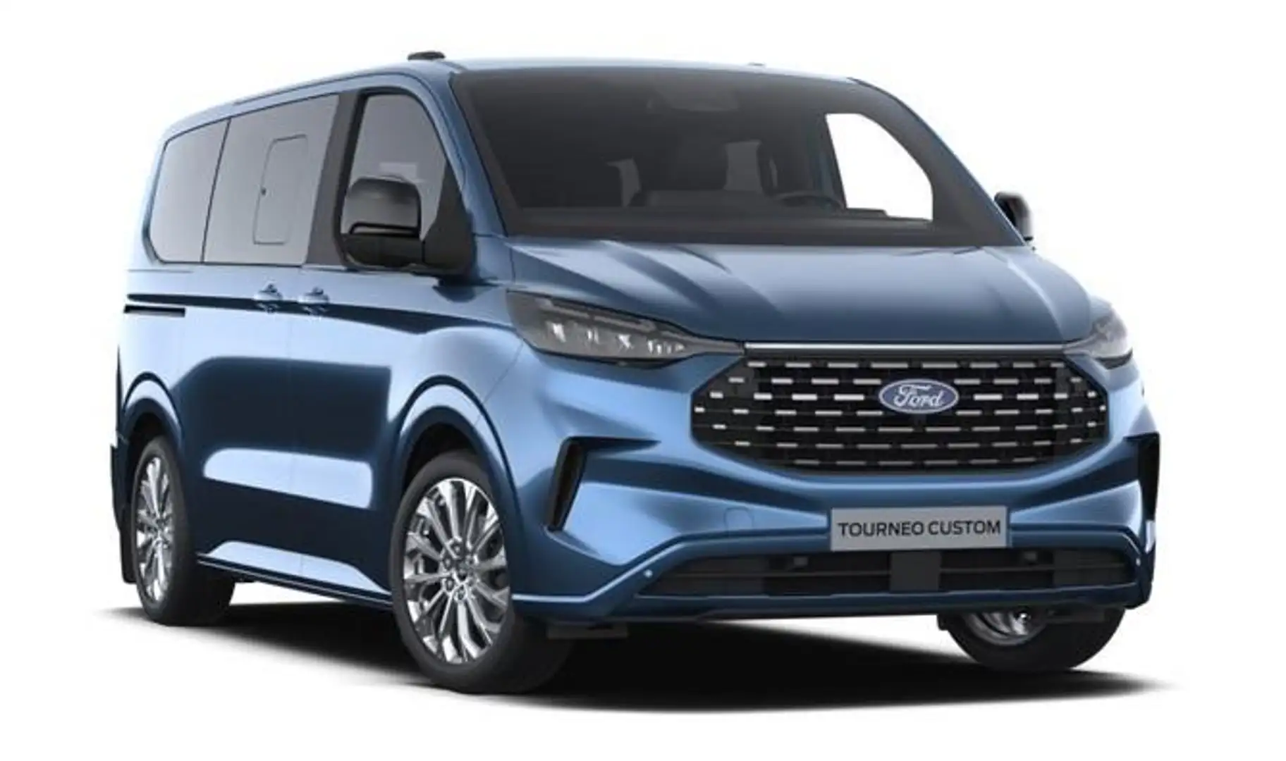 Ford Tourneo Custom L1H1 Titanium Top Plus Ausstattung Blau - 1