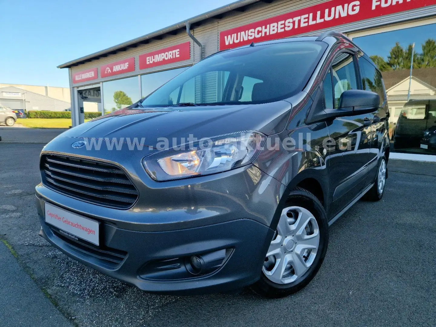 Ford Transit Courier 5-Sitzer Sitzh. 2 Schiebetüren Gris - 1