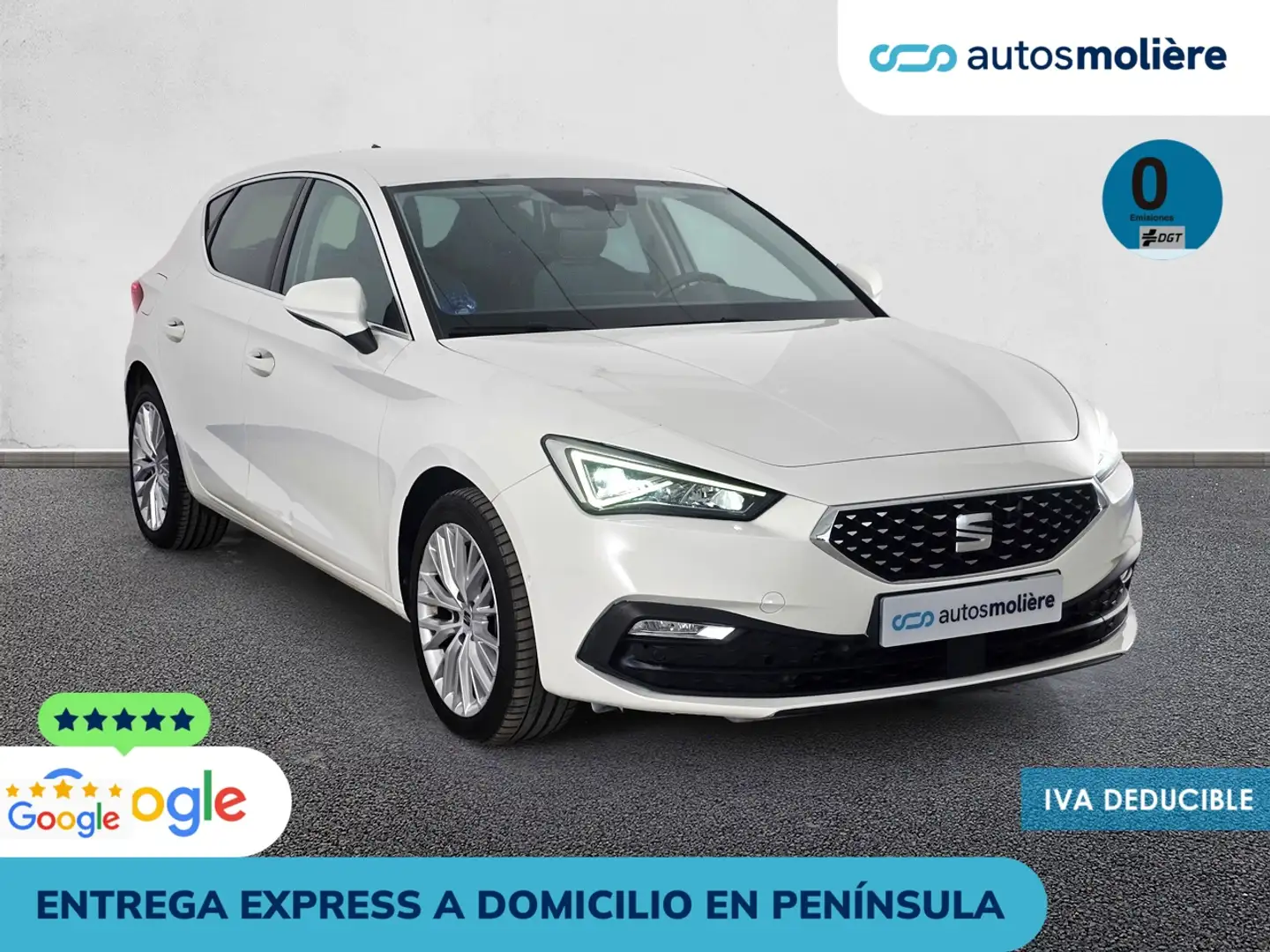 SEAT Leon 1.4 TSI e-Hybrid S&S Xcellence DSG-6 204 Blanco - 2