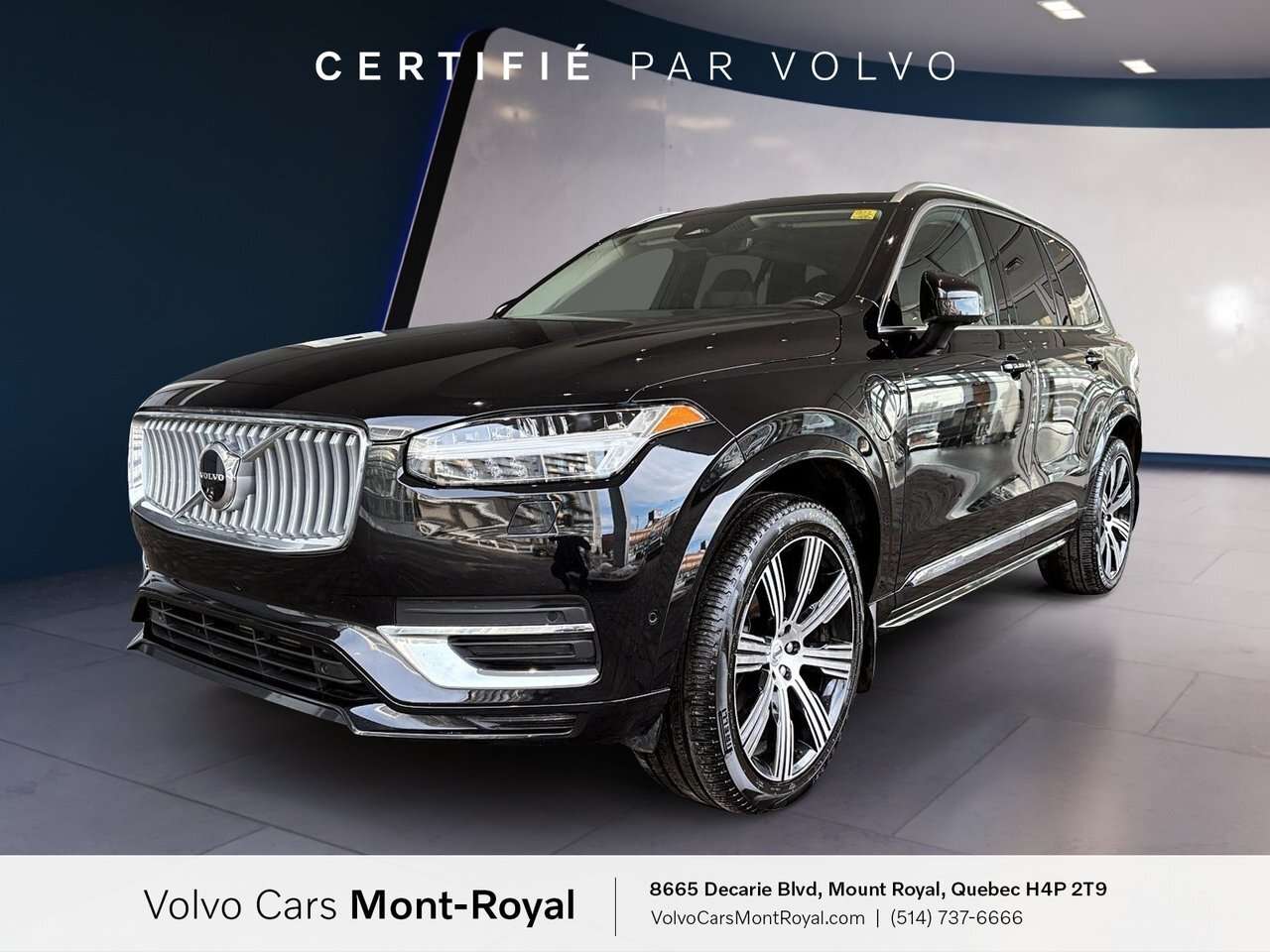 2024 Volvo XC90 Plus Bright Theme Plug-In Hybrid T8 HEATED SEATS,