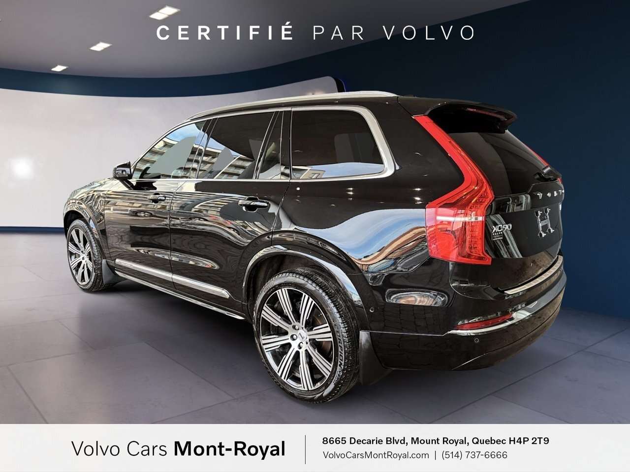 2024 Volvo XC90 Plus Bright Theme Plug-In Hybrid T8 HEATED SEATS, alt 4
