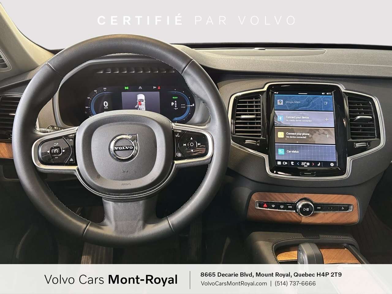 2024 Volvo XC90 Plus Bright Theme Plug-In Hybrid T8 HEATED SEATS, thumb 10