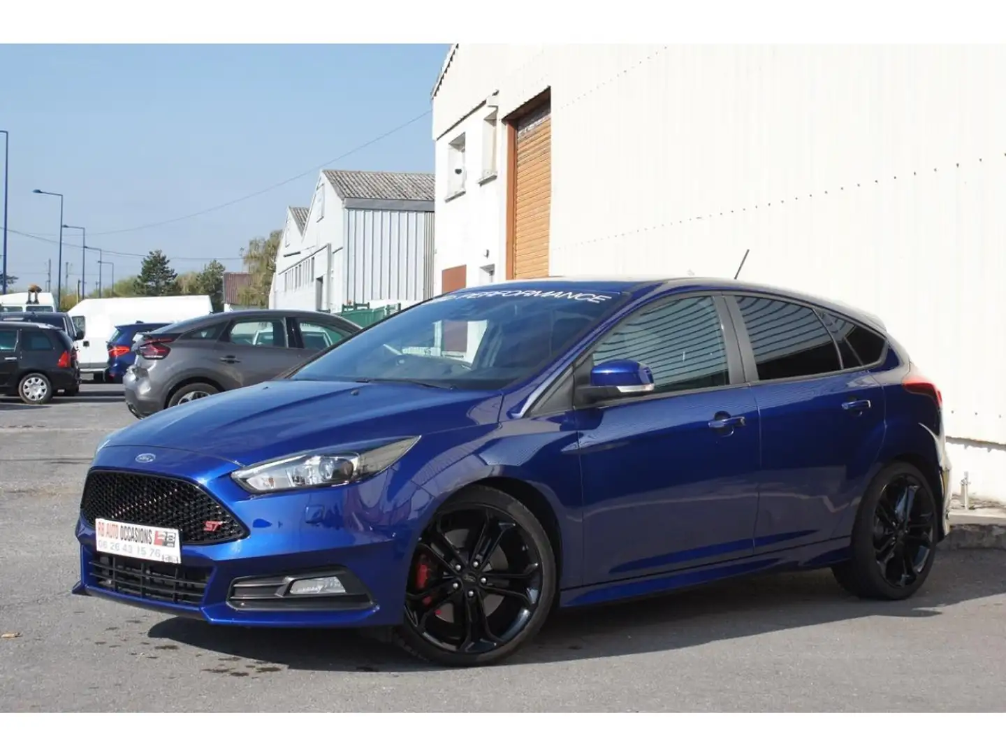 Ford Focus FOCUS ST 2.0 TDCI 185cv BVM6 PHASE 2 + 5000€ D\u0027OPTIONS Blauw - 2