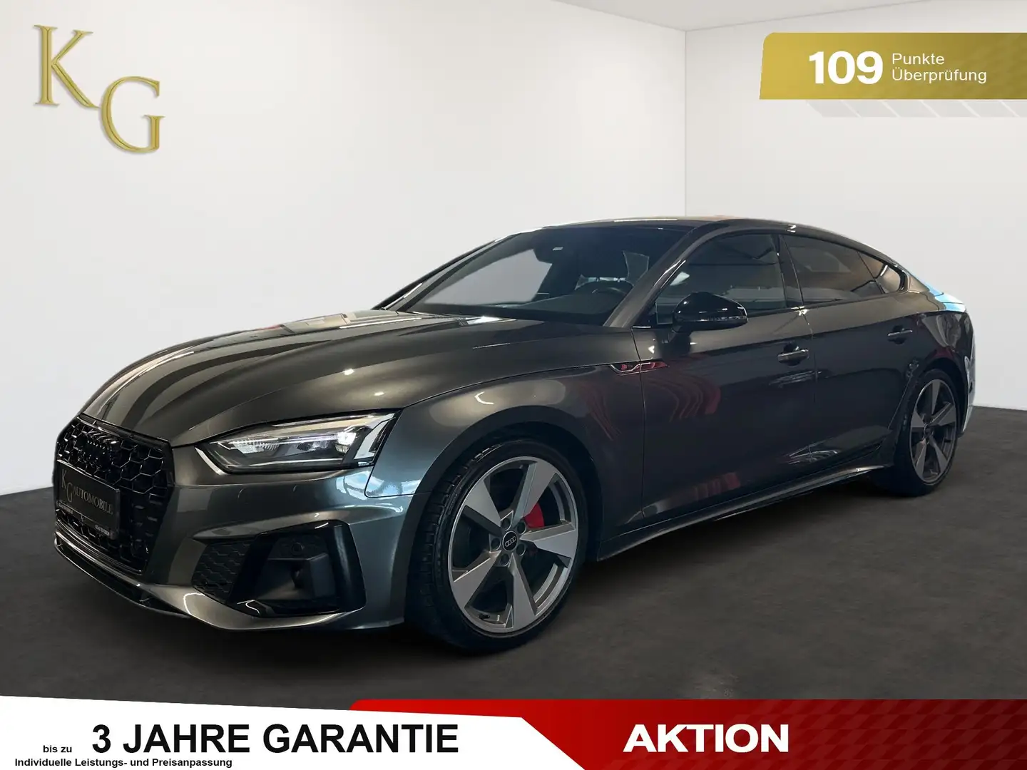 Audi A5 SB 40 TDI quattro 3x S-line ab ca. 327€ monatlich Grau - 1