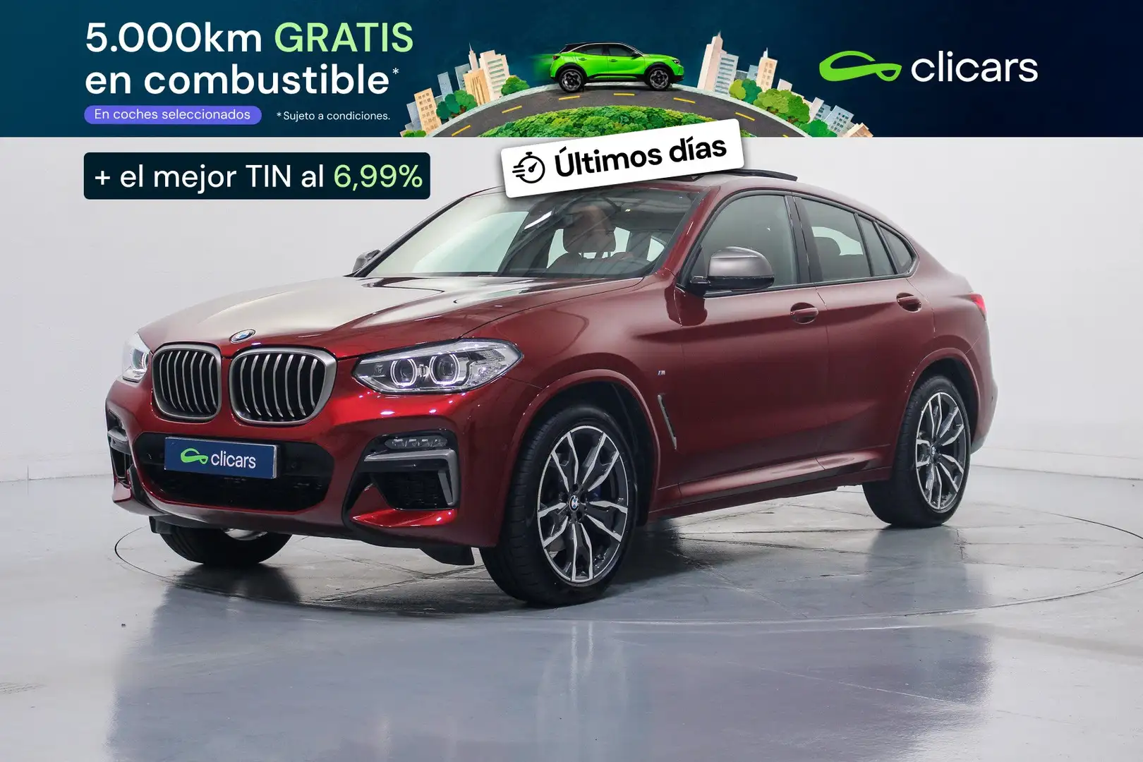 BMW X4 M40iA Rojo - 1