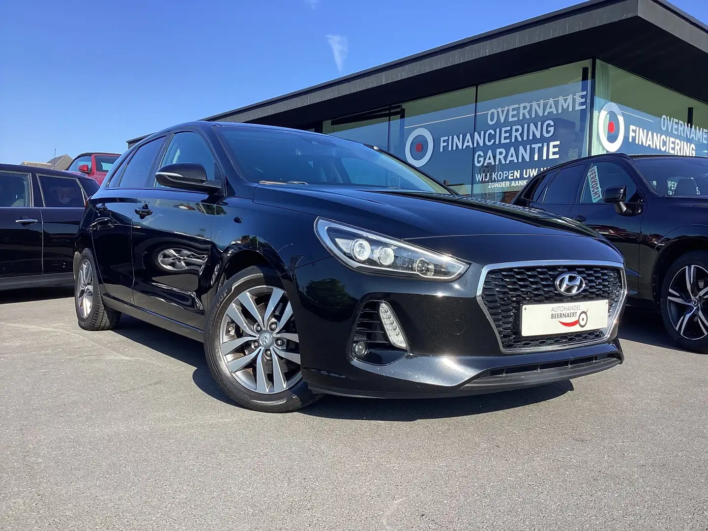 Hyundai i30 1.0T-GDI/1steEig/91000km/Cam&Pdc/Cruise/Alu/Navi Noir - 1