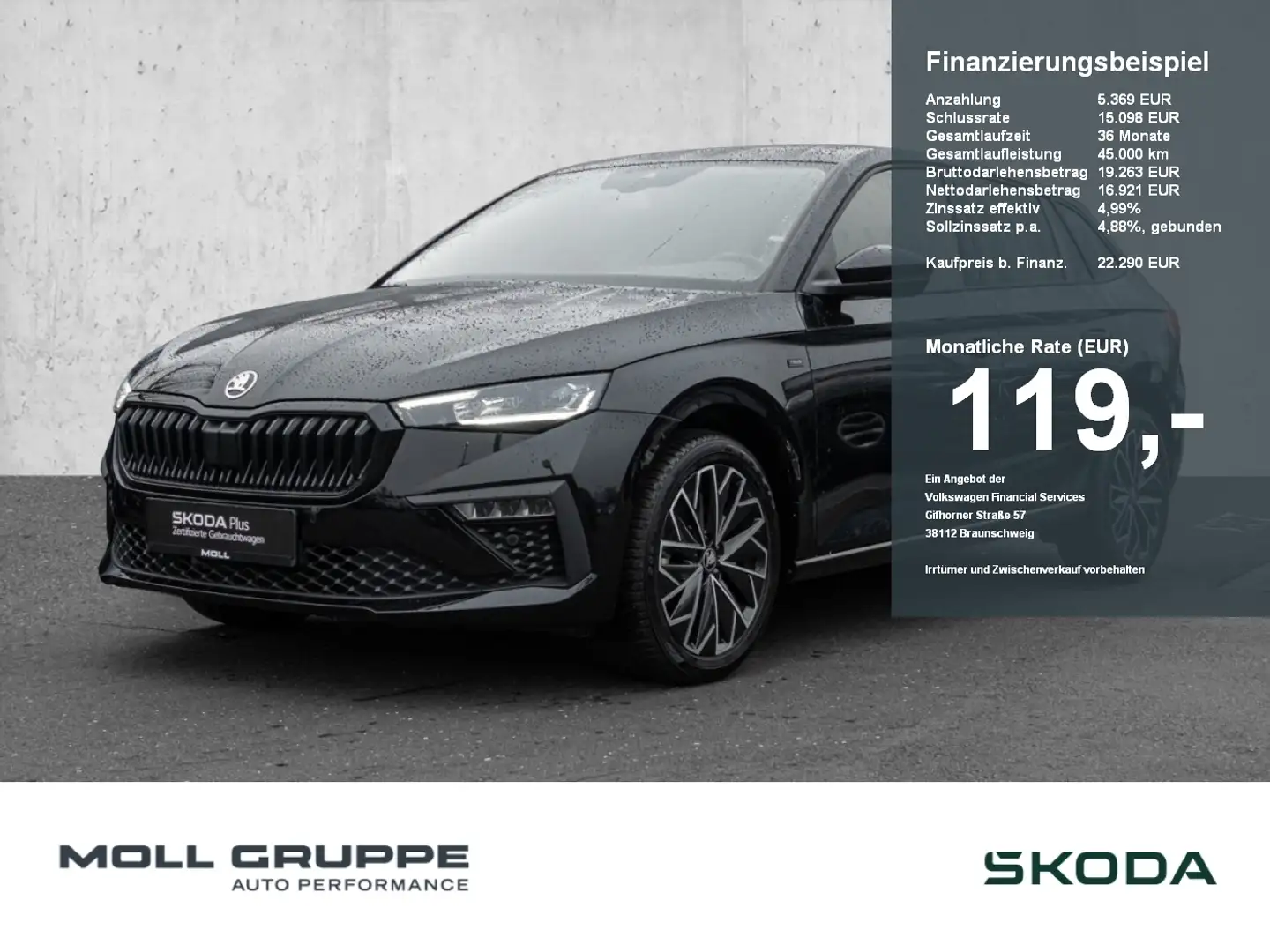 Skoda Scala SCALA  SELECTS85/1.0 M6F Schwarz - 1