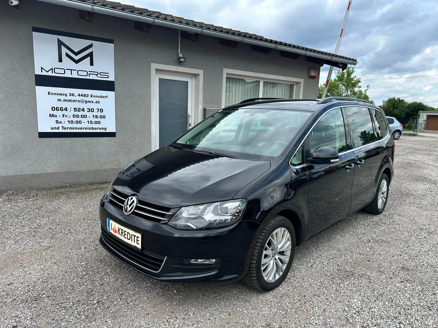 Volkswagen Sharan Comfortline BMT 4Motion Schwarz - 1