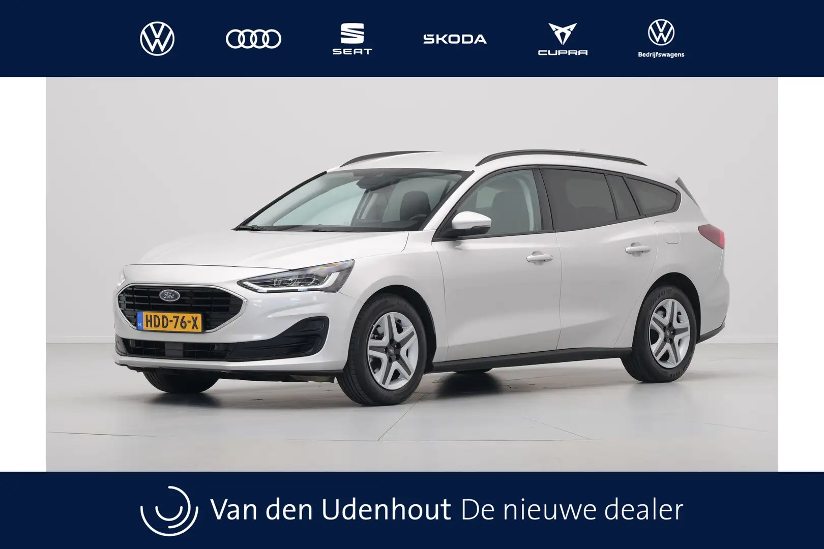 Ford Focus Wagon 1.0 EcoBoost Hybrid Connected Winterpakket N Grau - 1